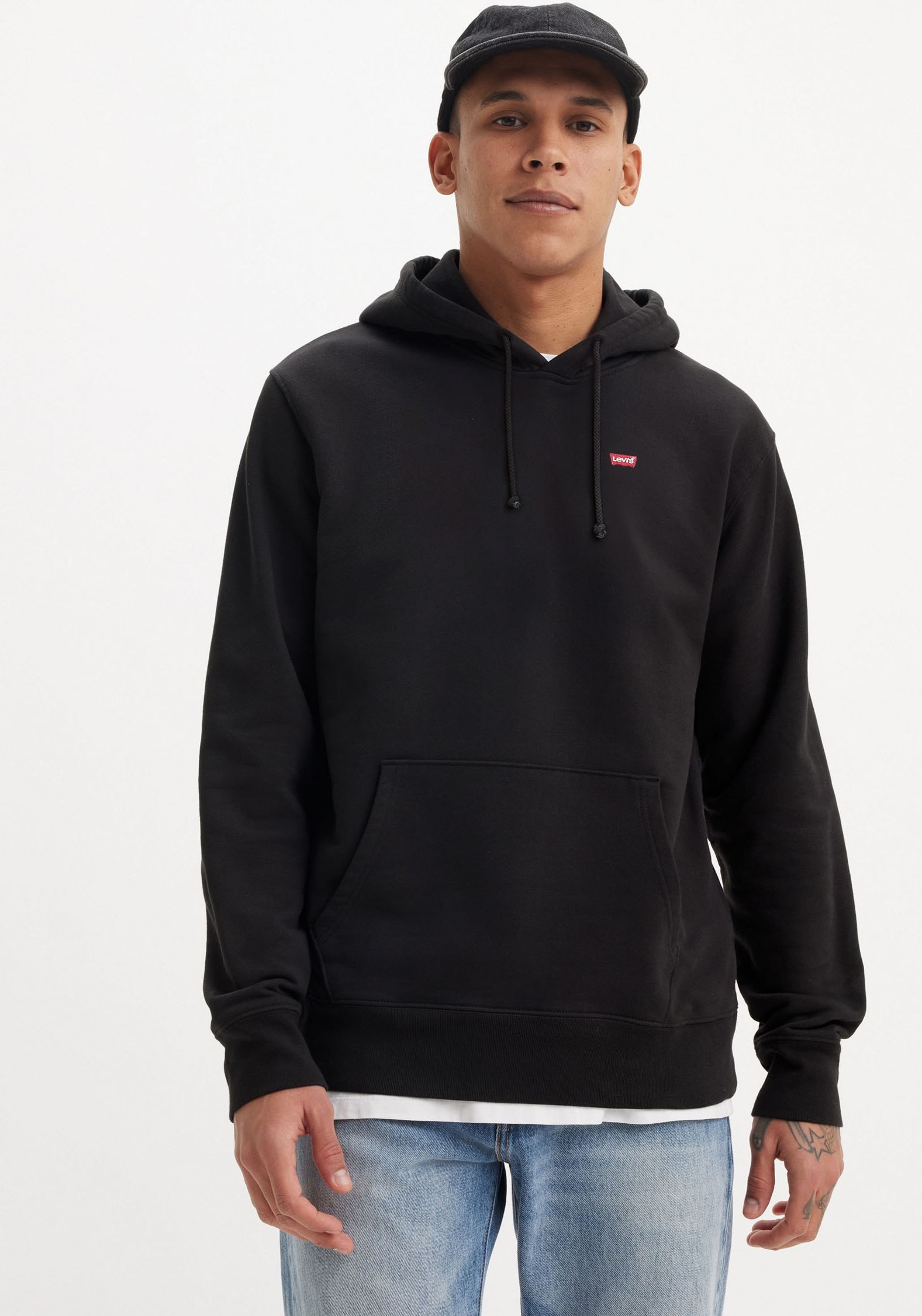 Levi's® Kapuzensweatshirt »NEW ORIGINAL HOODIE«, mit kleinem Batwing-Logo

