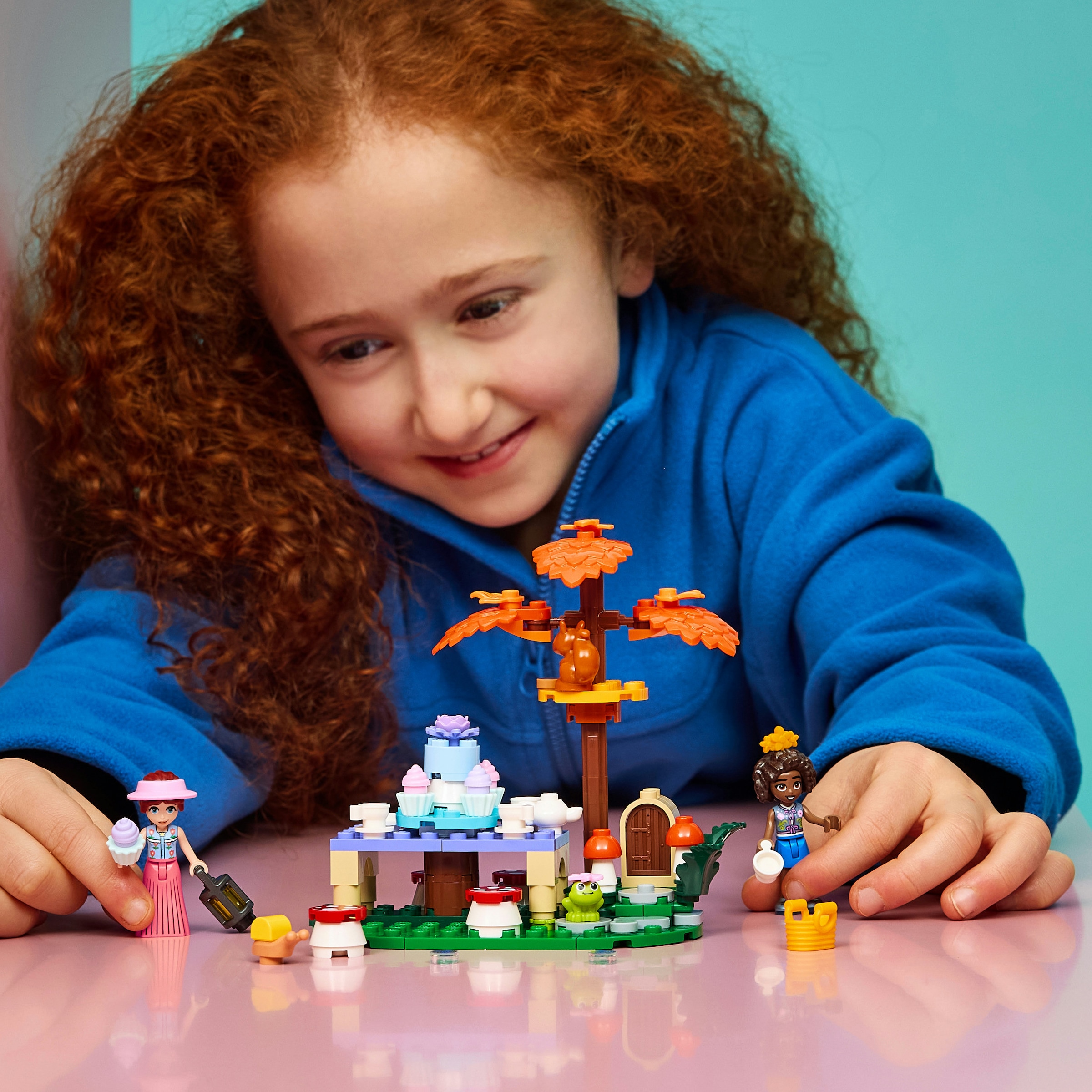 LEGO® Konstruktionsspielsteine »Teeparty im Wald (42690), LEGO Friends« Made in Europe