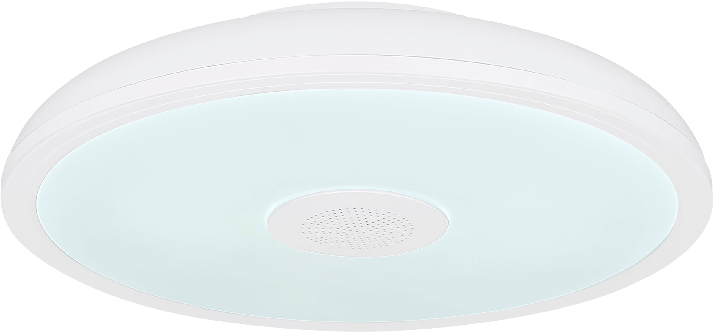 GLOBO LIGHTING LED Deckenleuchte »RAFFY«, Leuchtmittel LED-Modul | LED fest integriert, Farbwechsel Rot-Grün-Blau, Lautsprecherfunktion