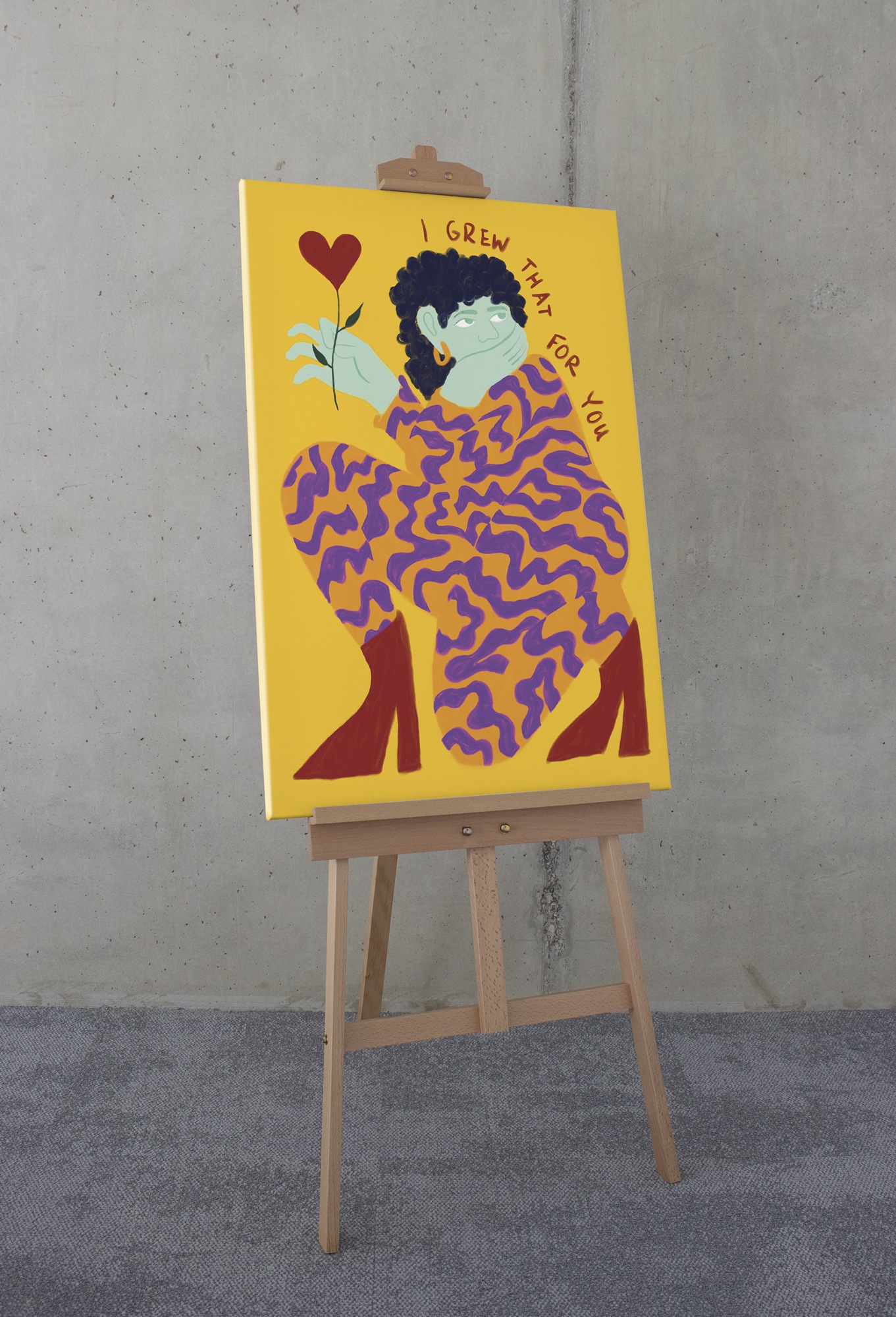 Komar Leinwandbild »For You - Größe 60 x 90 cm«, Natur, (1 St.), Keilrahmenbild mi Echtholzrahmen