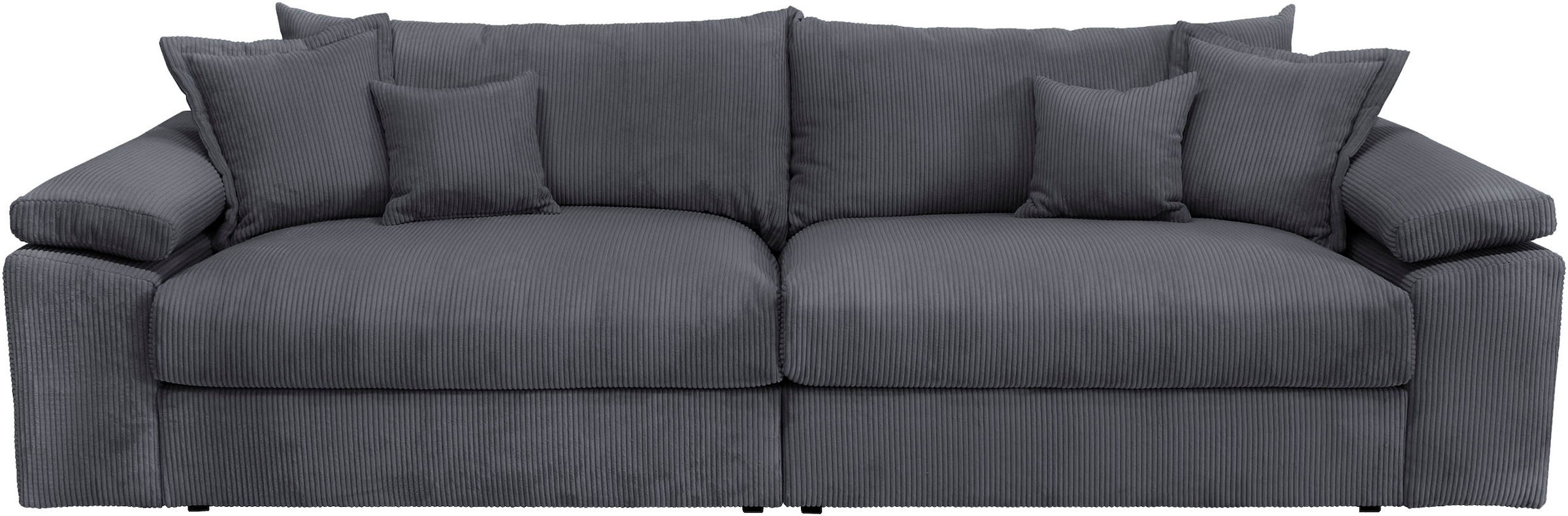 Home affaire Big-Sofa »Soft&Cosy XXL - Breite 303 cm«, Mega-Sofa, in Cord, Federkern-Polsterung