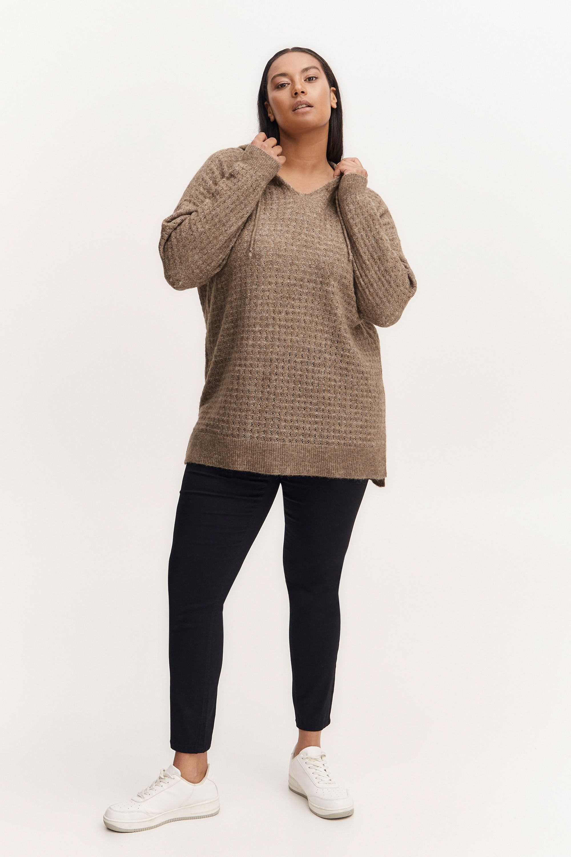 fransa Strickfleece-Pullover »Strickpullover FPSandy«
