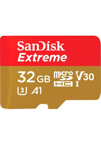 Sandisk Speicherkarte »Extreme microSDHC«, (UHS Class 3 100 MB/s Lesegeschwindigkeit),... kaufen