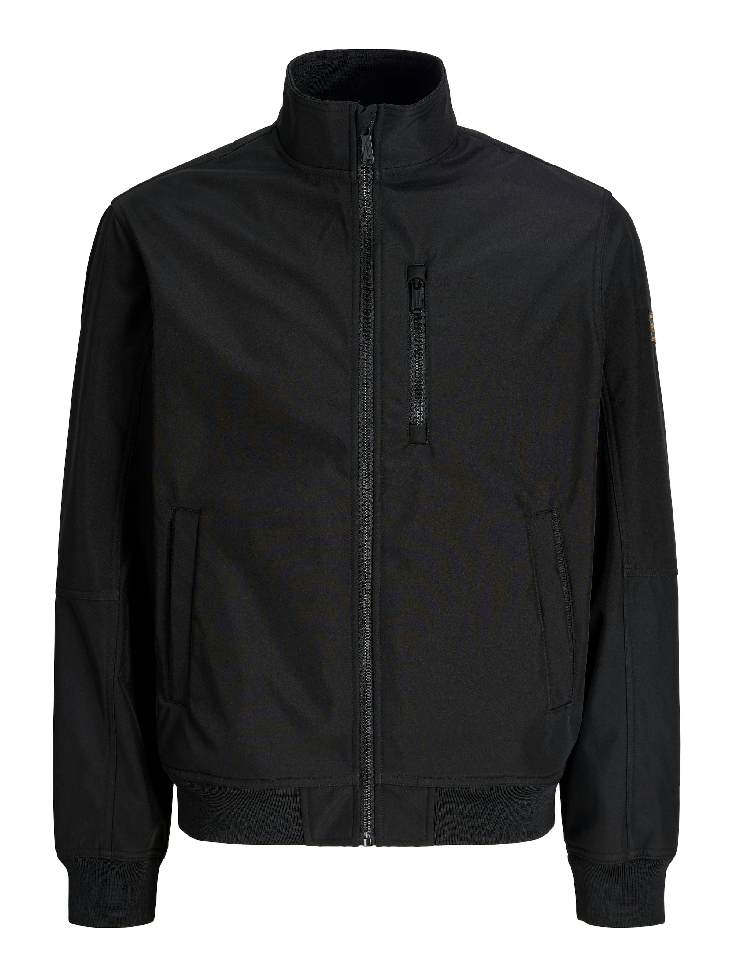Jack & Jones Softshelljacke »JJELIAM SOFTSHELL BOMBER NOOS« Kunstfaser, regular fit