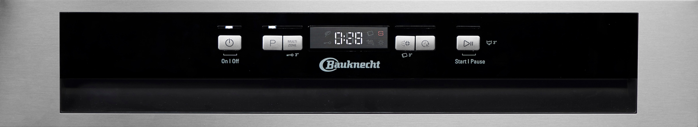 BAUKNECHT teilintegrierbarer Geschirrspüler »OBBC Ecosilent 9760«, 14 Maßgedecke, ActiveDry - automatisches Türöffnungssystem
