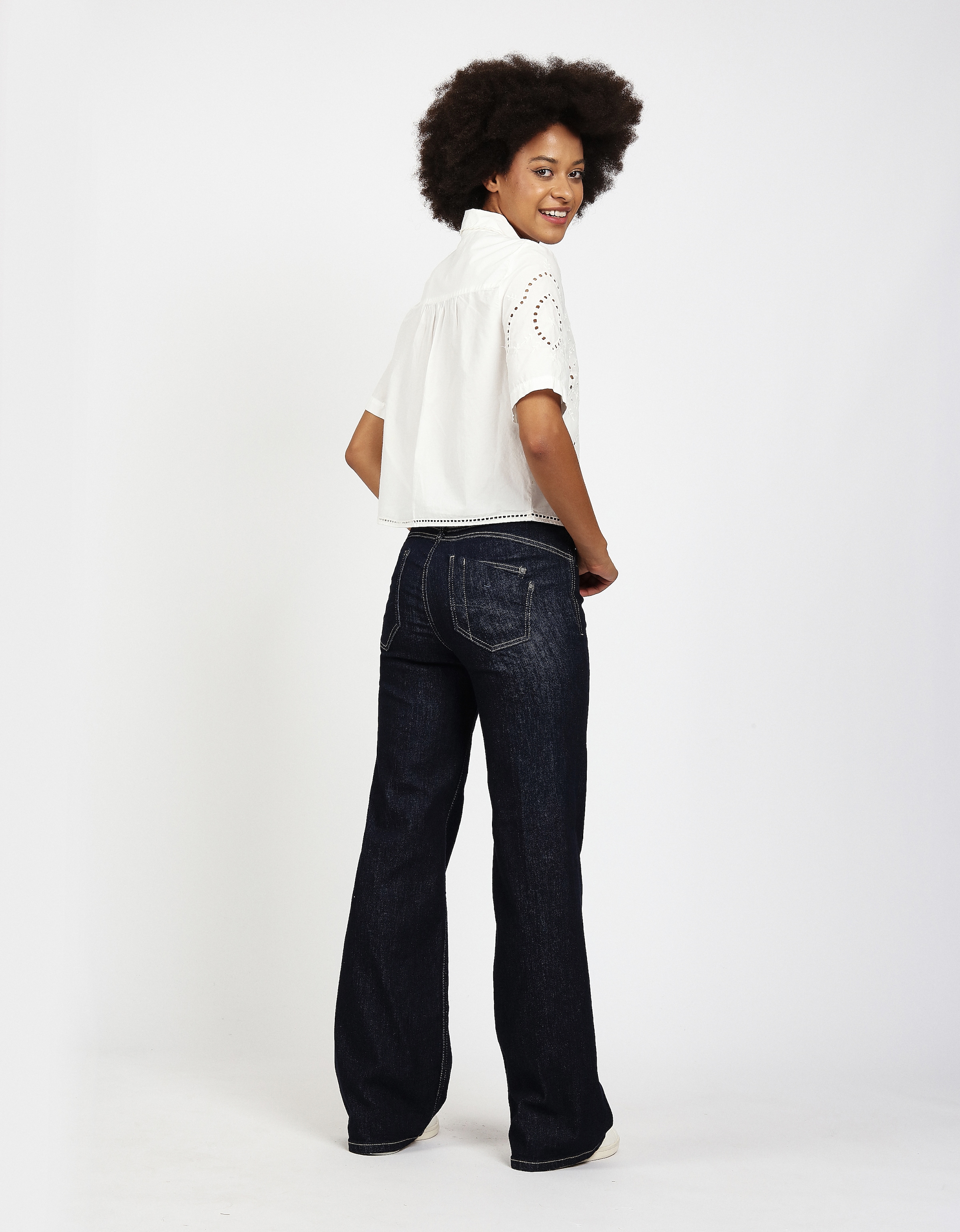 GANG 5-Pocket-Jeans »94AMELIE WIDE LONG«, Long = 4 cm länger
