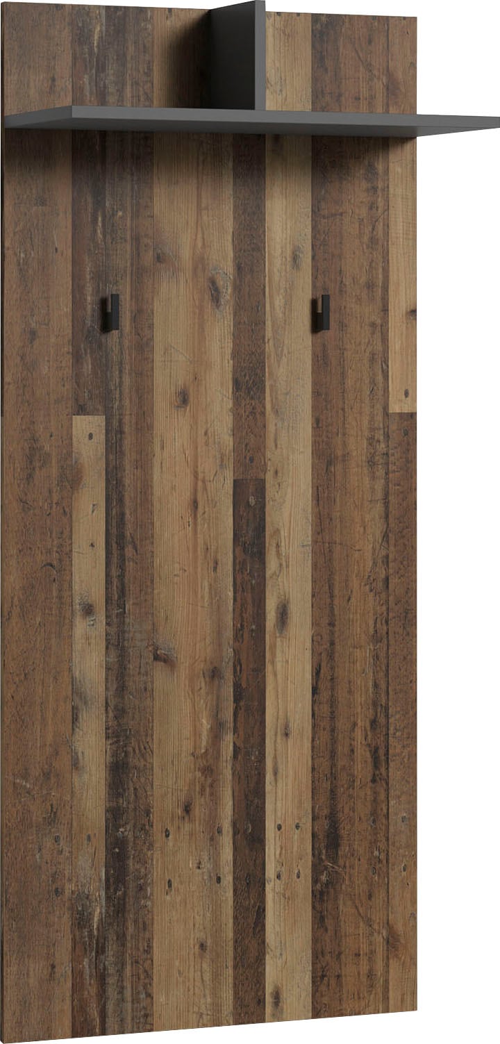 INOSIGN Garderobenpaneel »Ben«, (1 St.), Breite 60 cm, mit Kleiderhaken und Ablage