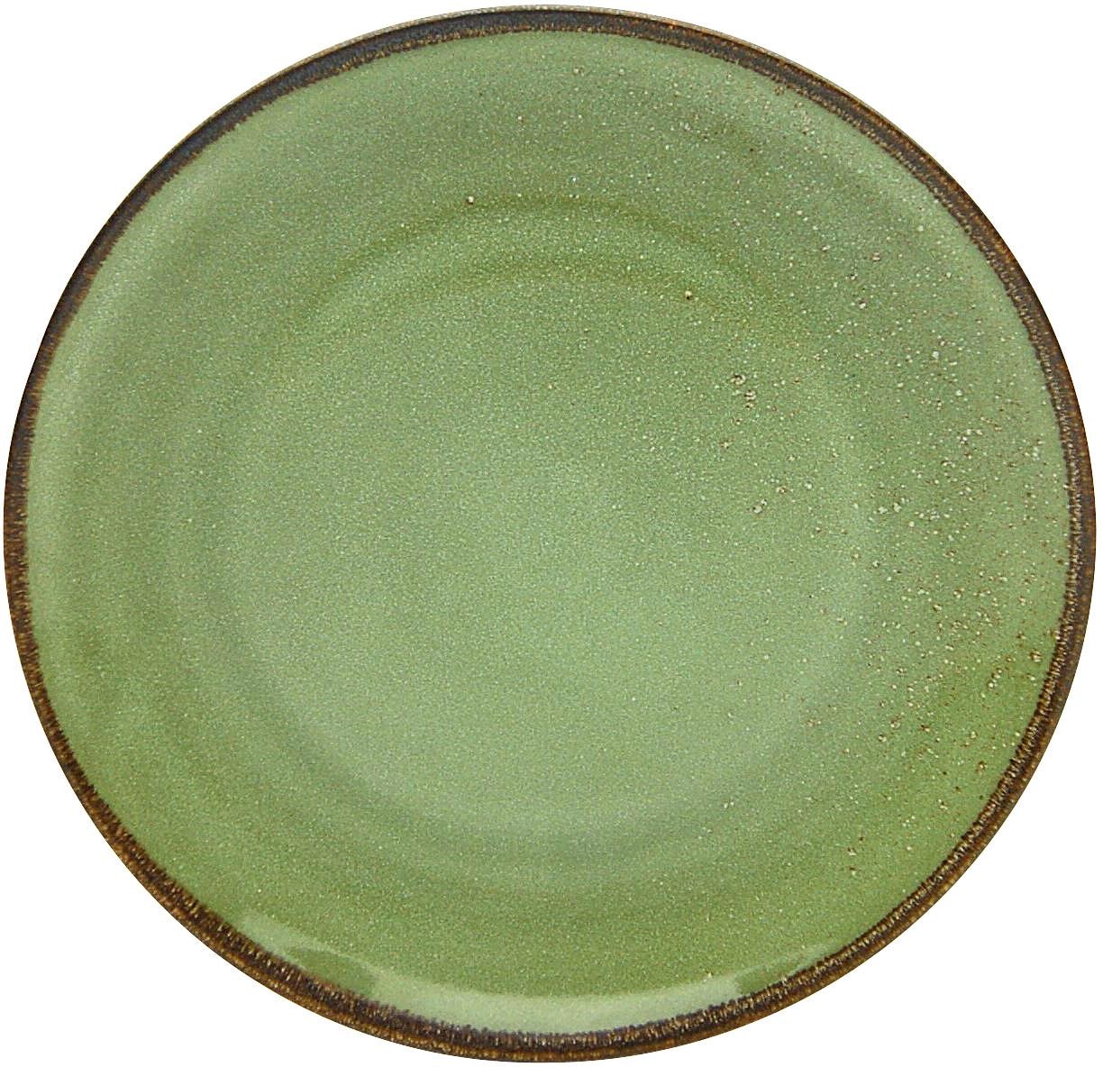 CreaTable Speiseteller »Essteller NATURE COLLECTION« Teller Set für 6 Personen, Ø 27 cm, Steinzeug, flache Teller