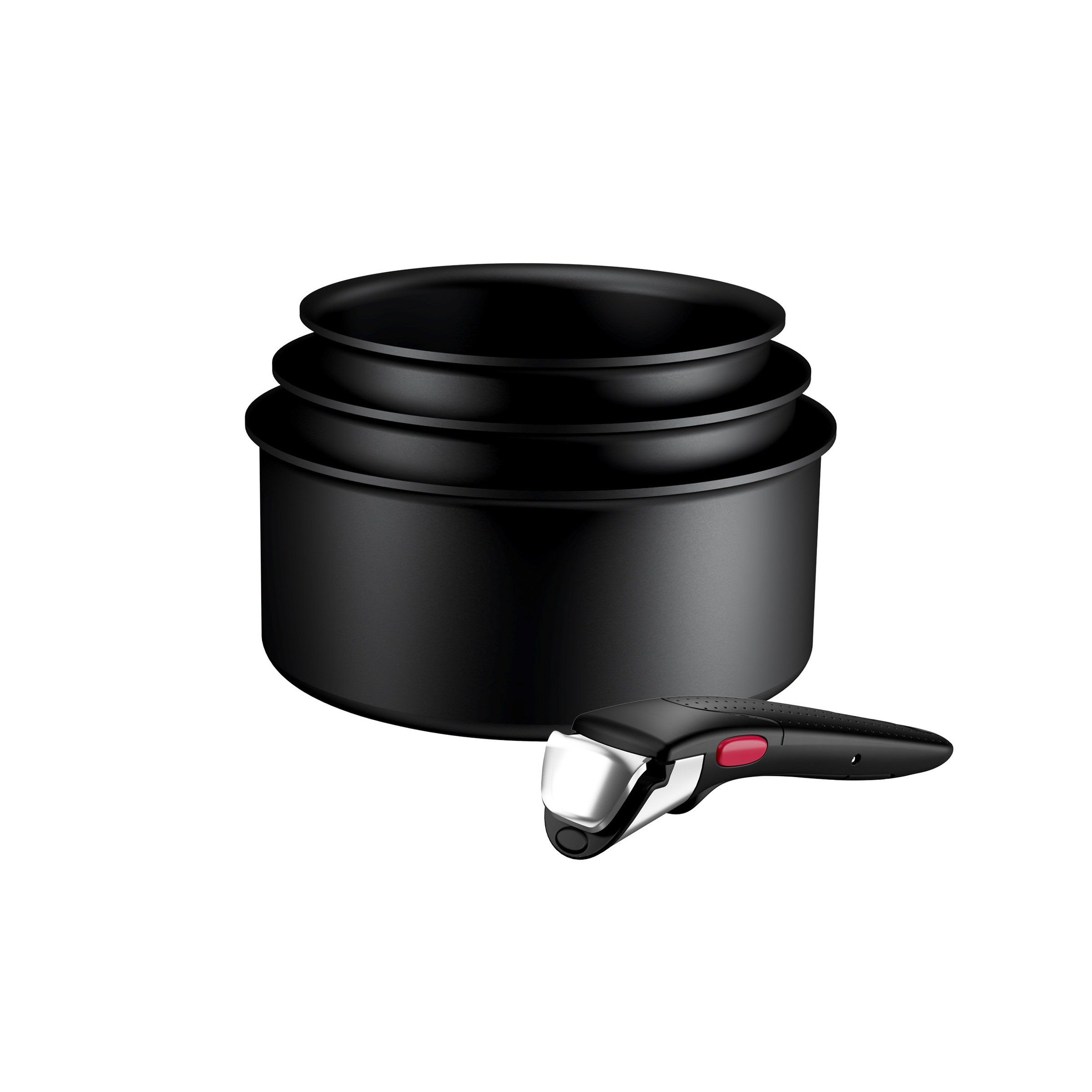 Tefal Pfannen-Set »Ingenio Excellence Fusion« Aluminium Set, 4 tlg. abnehmbarer Ingenio-Griff, Thermo-Signal, stapelbar, Induktion