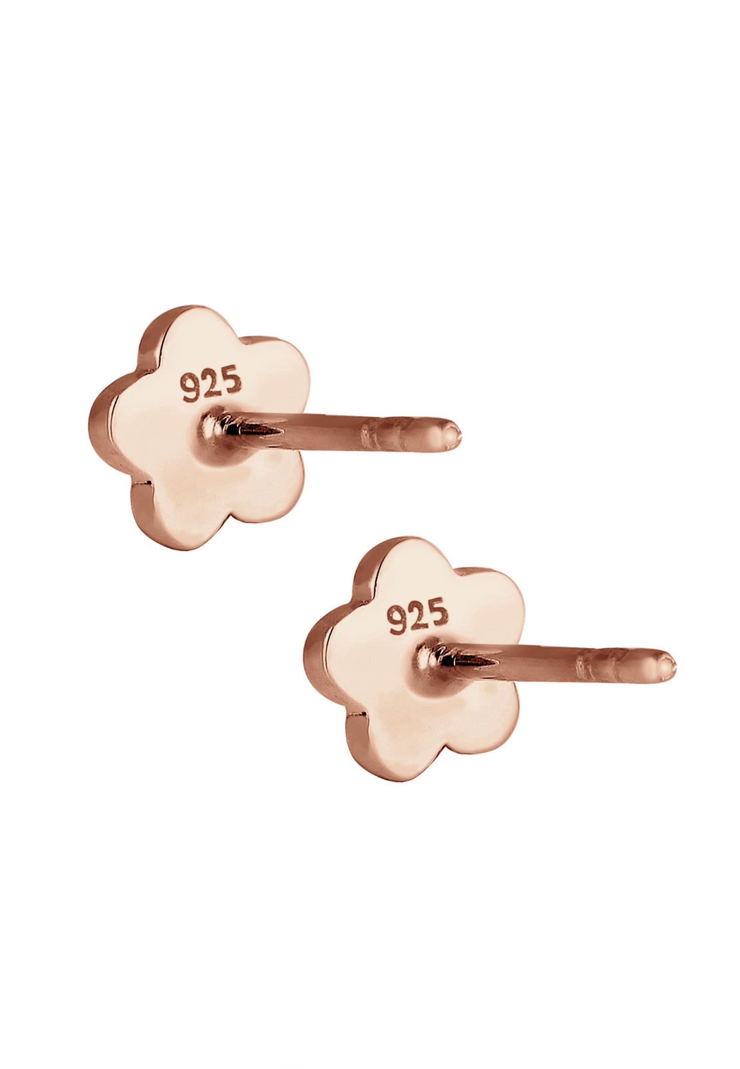 Elli Paar Ohrstecker »Ohrringe Kinder Blume Kristall 925 Silber«