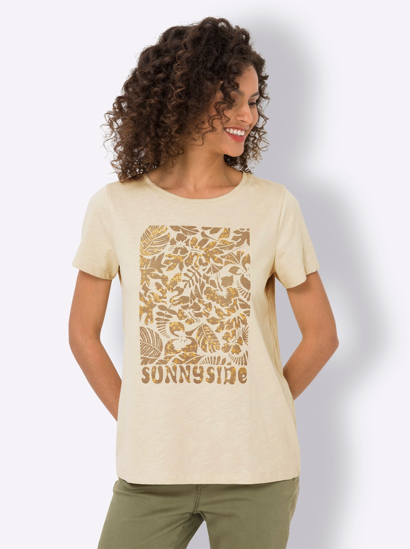 heine T-Shirt »Shirt«, (1 tlg.)