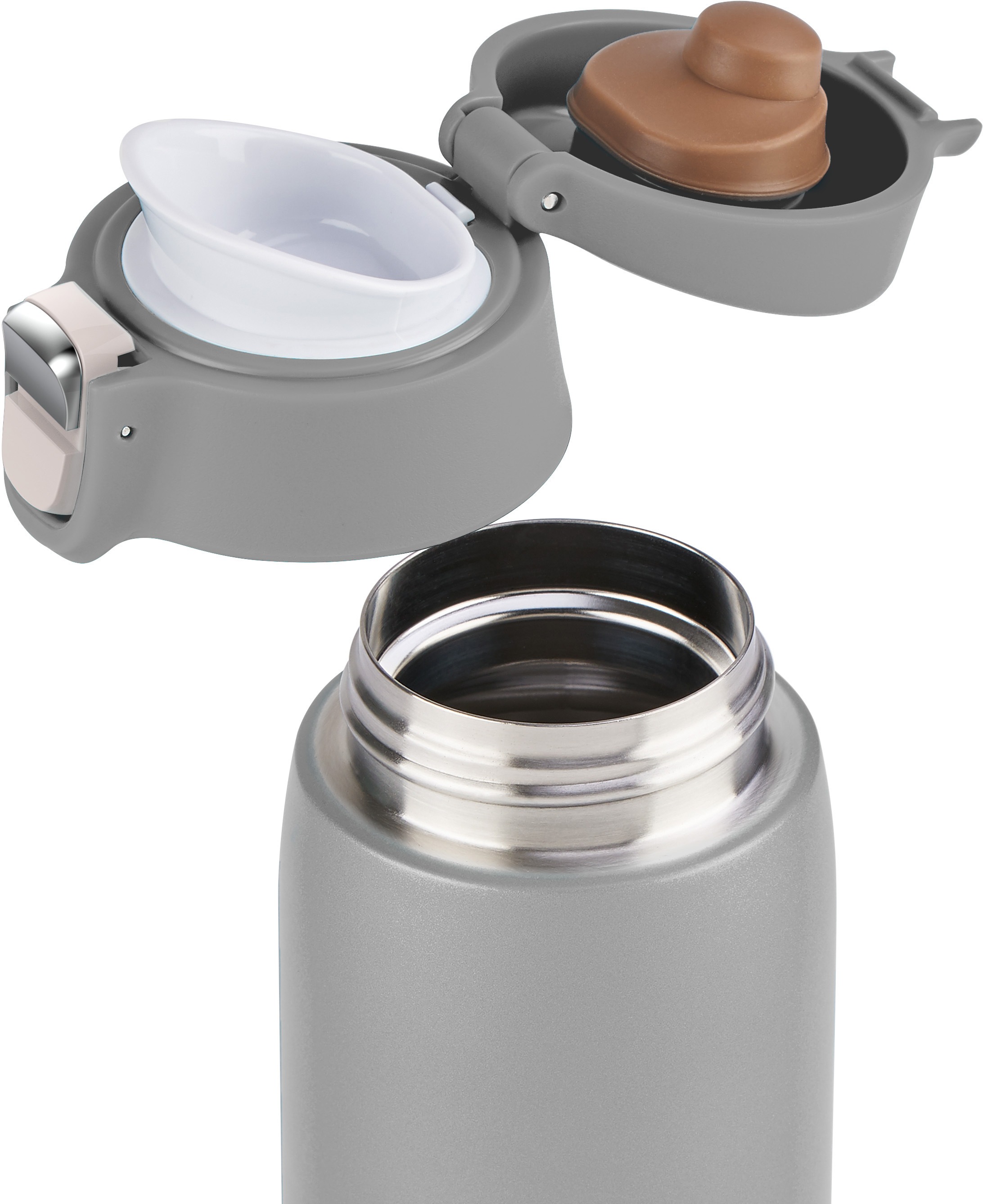 Emsa Thermobecher »Travel Mug Light«, 0,4L, Edelstahl, 100% dicht, 8h warm/16h  kalt bestellen bei OTTO