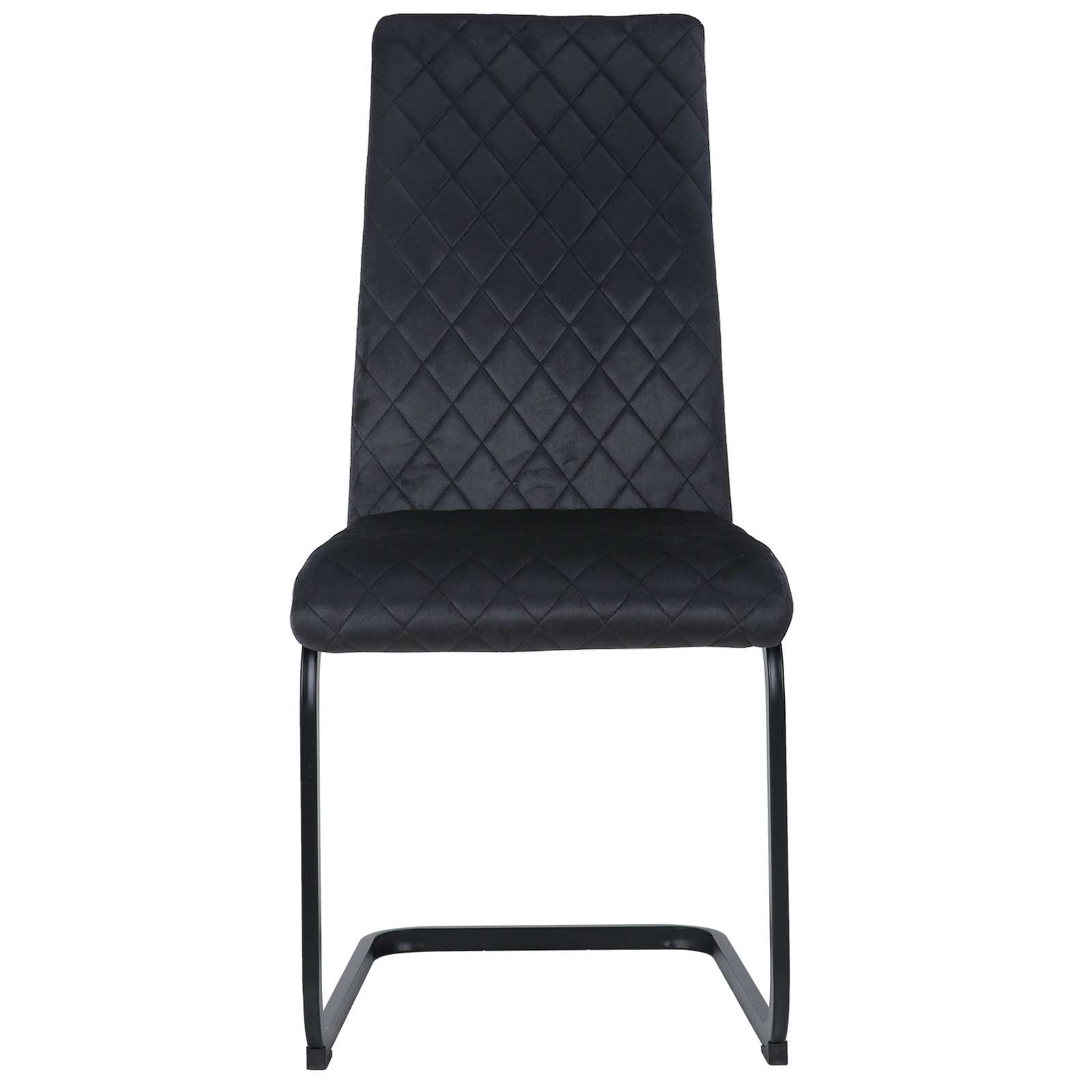OTTO home Esszimmerstuhl »Valbourg«, 2 St., Freischwinger, gepolsterte Rückenlehne und Sitzfläche, Sitzhöhe 48 cm