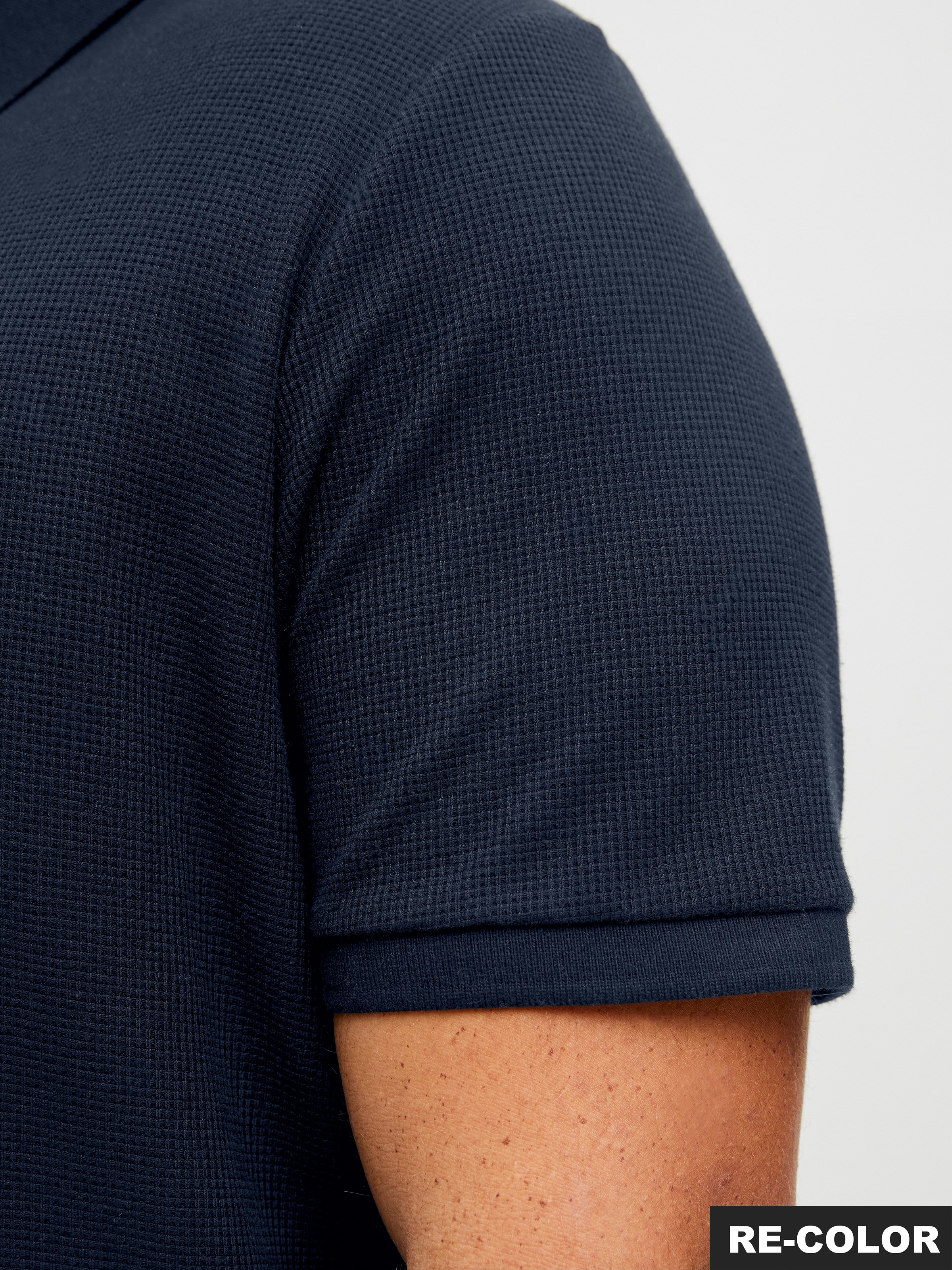 Jack & Jones PlusSize Poloshirt »JJEAUSTIN POLO SS NOOS PLS«, mit Polokragen