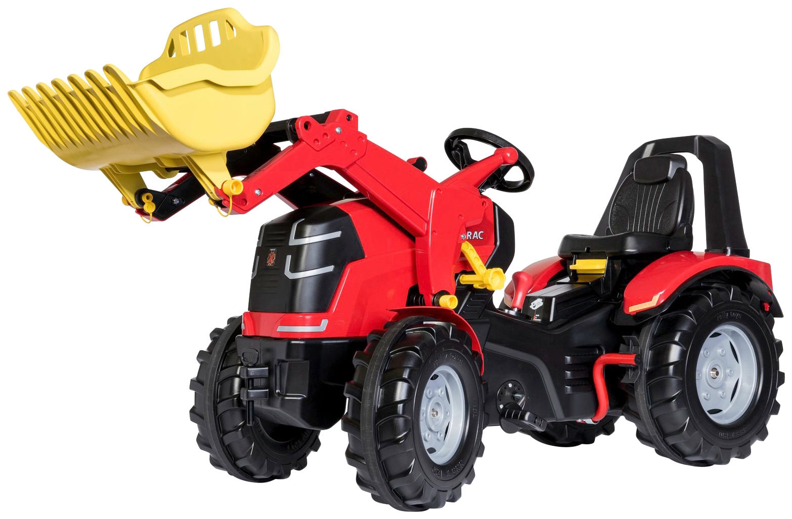 rolly toys® Tretfahrzeug »X-Trac Premium«, Kindertraktor mit Lader und Bremse