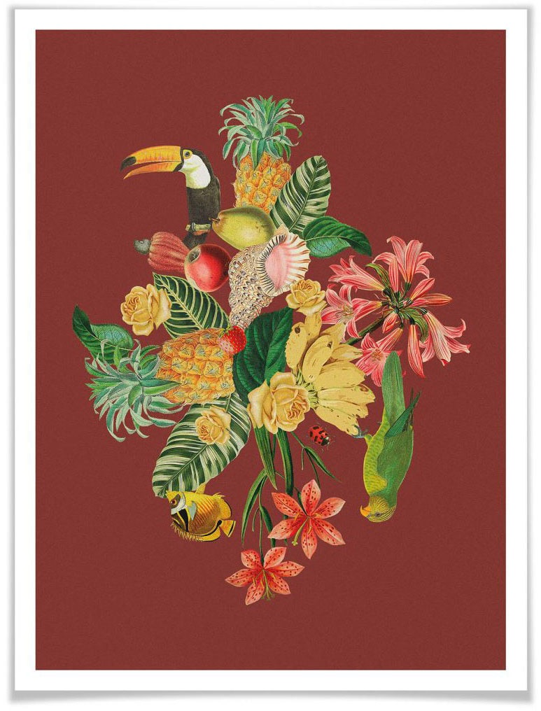 Wall-Art Poster »Tropical«, Landschaften, (1 St.)