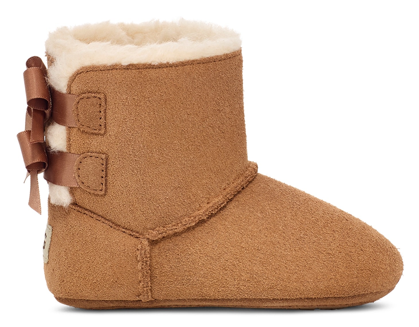 UGG Krabbelschuh »BABY BAILEY BOW«, Babyschuh, Hausschuh, Winterstiefel mit praktischem Klettverschluss