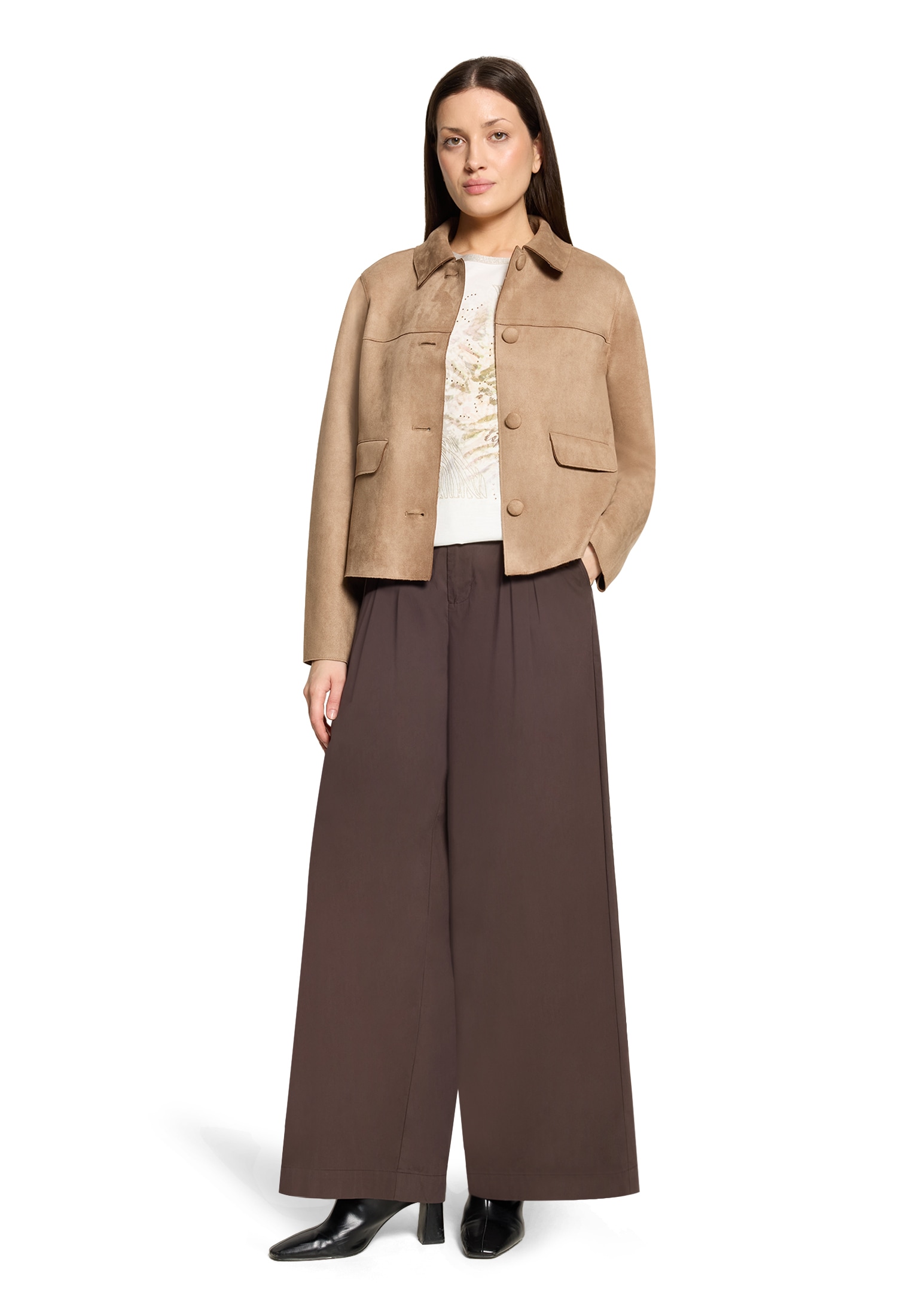 Cartoon Outdoorjacke »Casual-Jacke mit Eingrifftaschen«