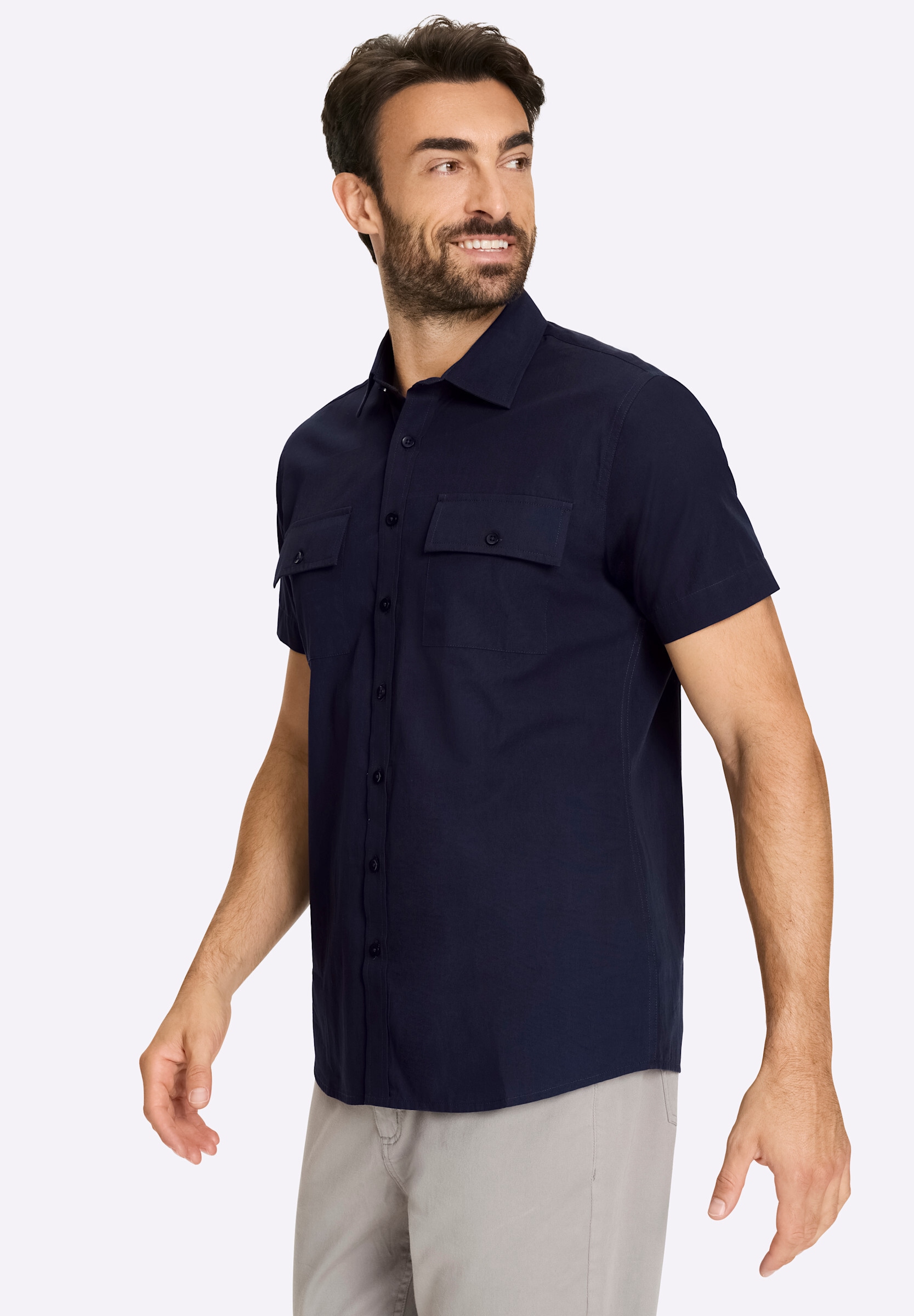 Witt Outdoorhemd »Kurzarm-Hemd Kurzarmhemd mit Pattentaschen«