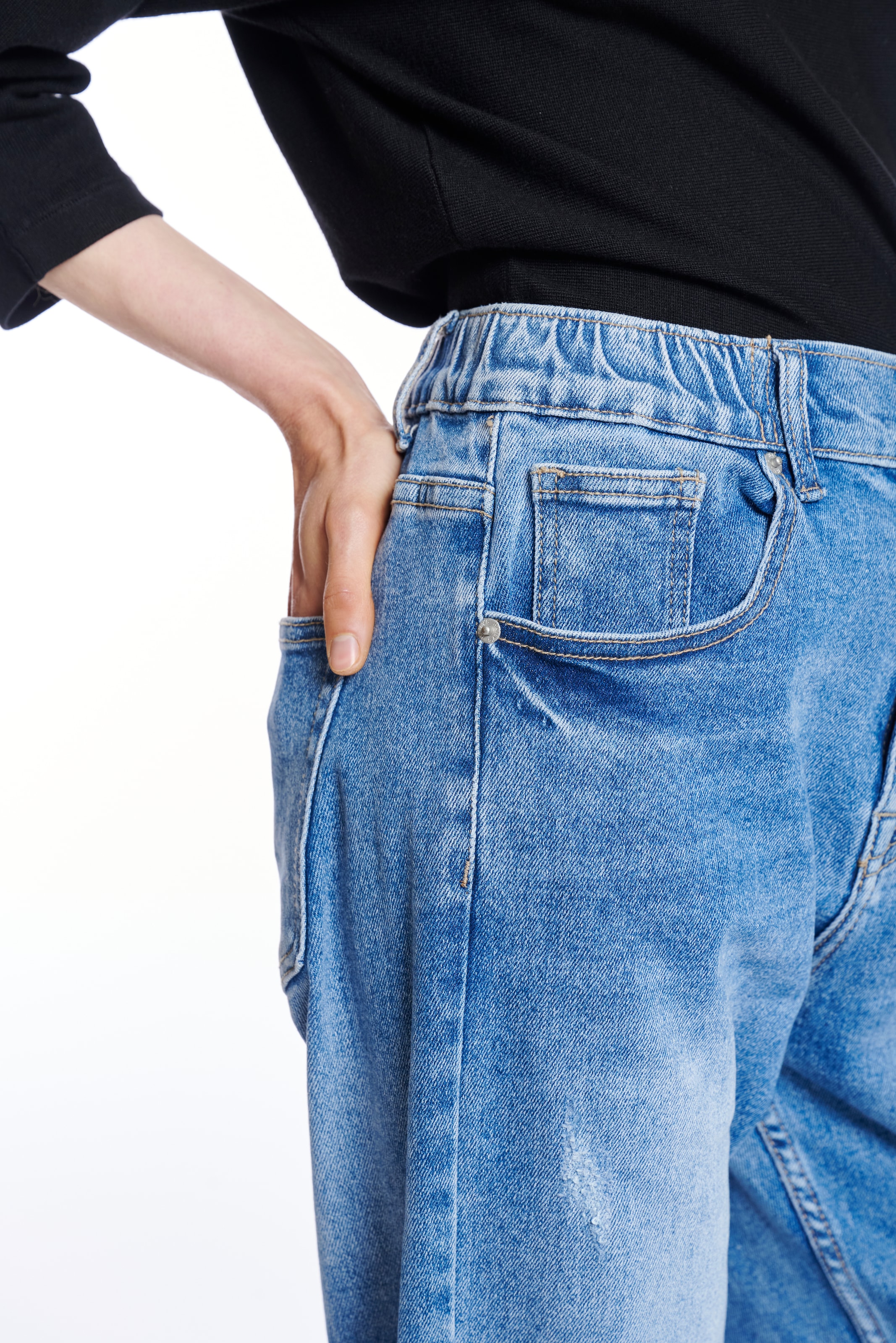 HaILY’S 5-Pocket-Jeans »LG HW C JN Mi44rell Destroy«, mit Destroyed Effekt