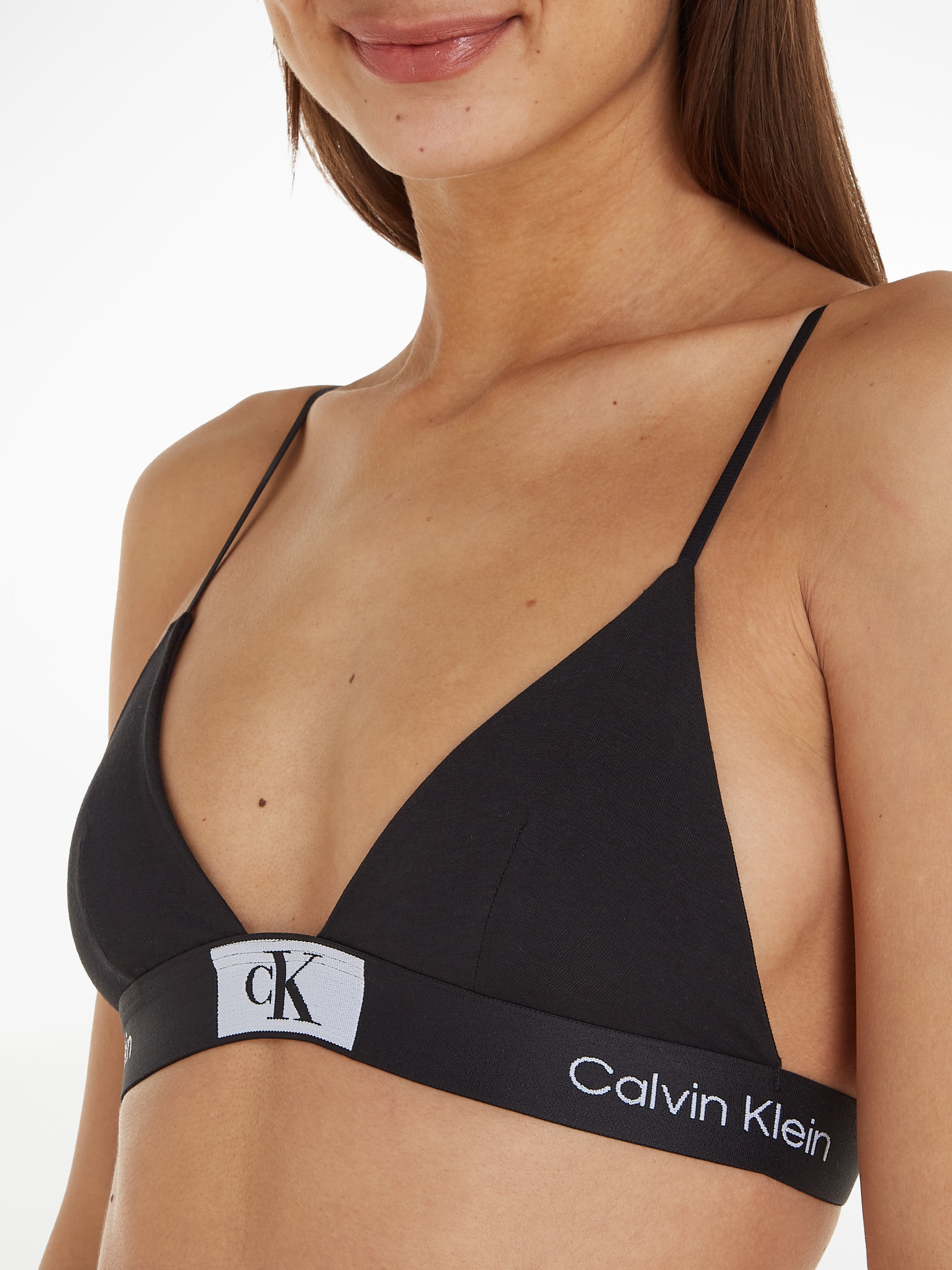 Calvin Klein Underwear Triangel-BH »UNLINED TRIANGLE«, mit Logoschriftzügen  auf dem Unterband kaufen bei OTTO