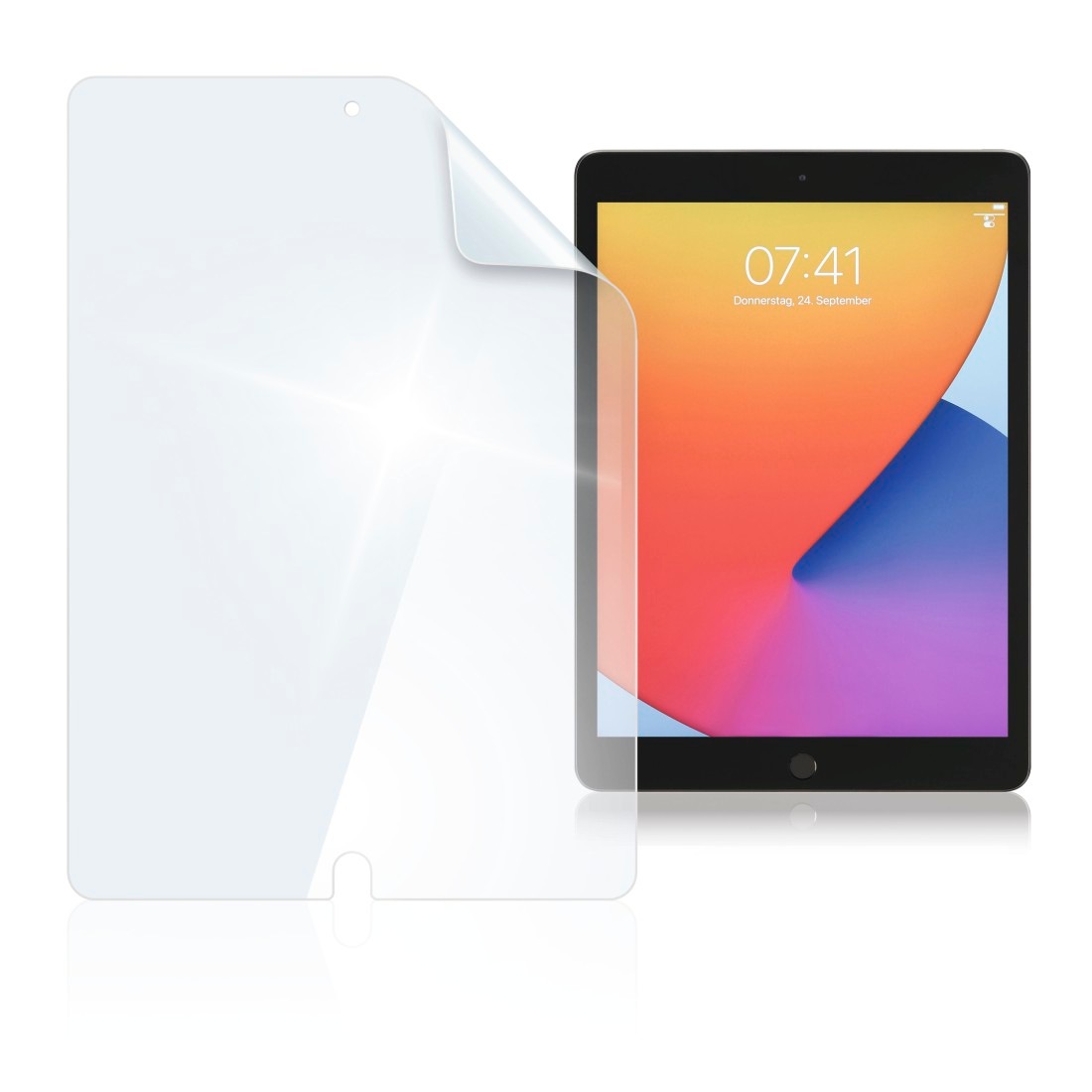 Hama Displayschutzfolie Crystal Clear für Apple iPad 10.2