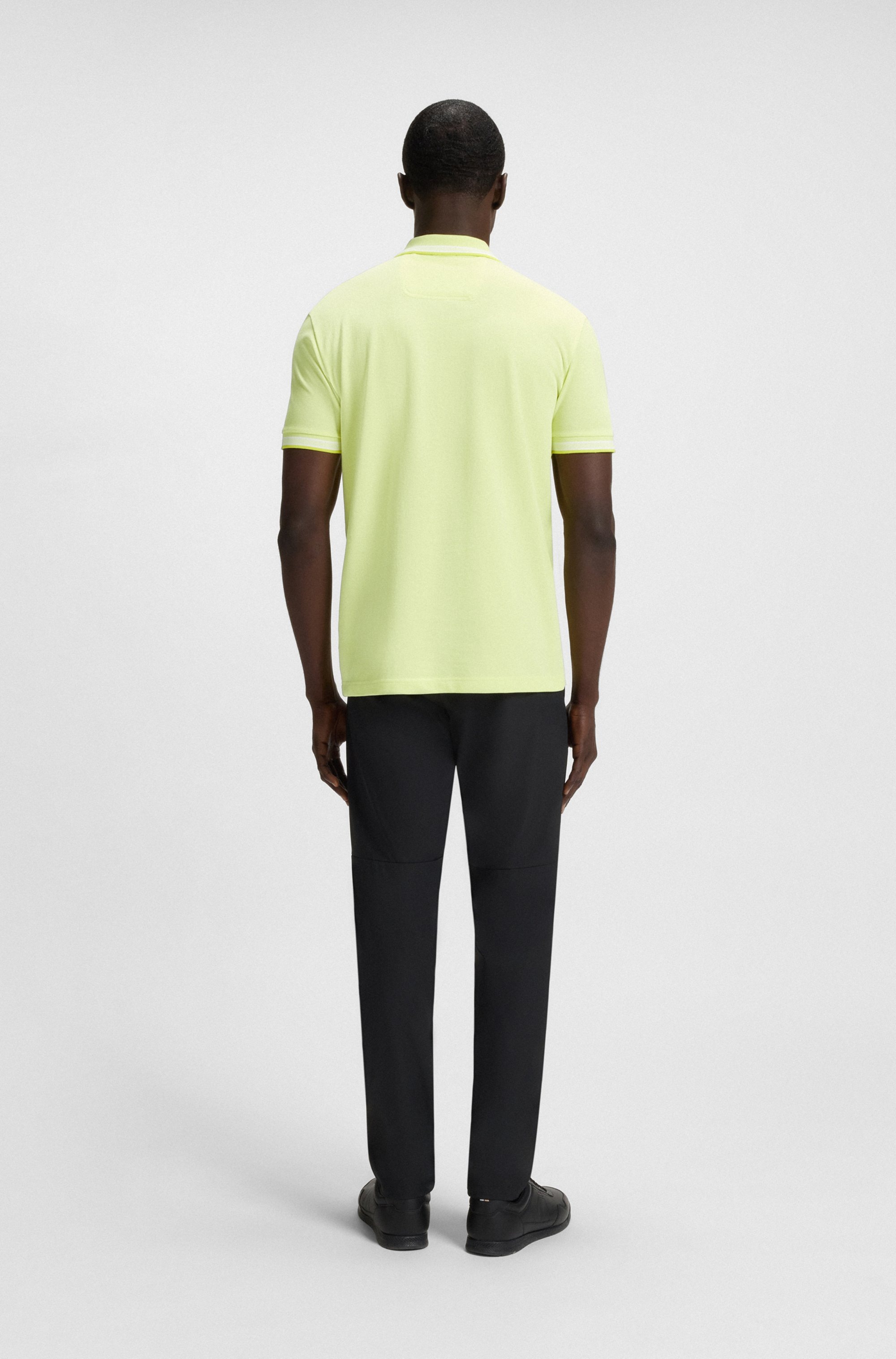 BOSS GREEN Poloshirt »Paddy«, mit kontrastfarbenen Streifen am Kragen