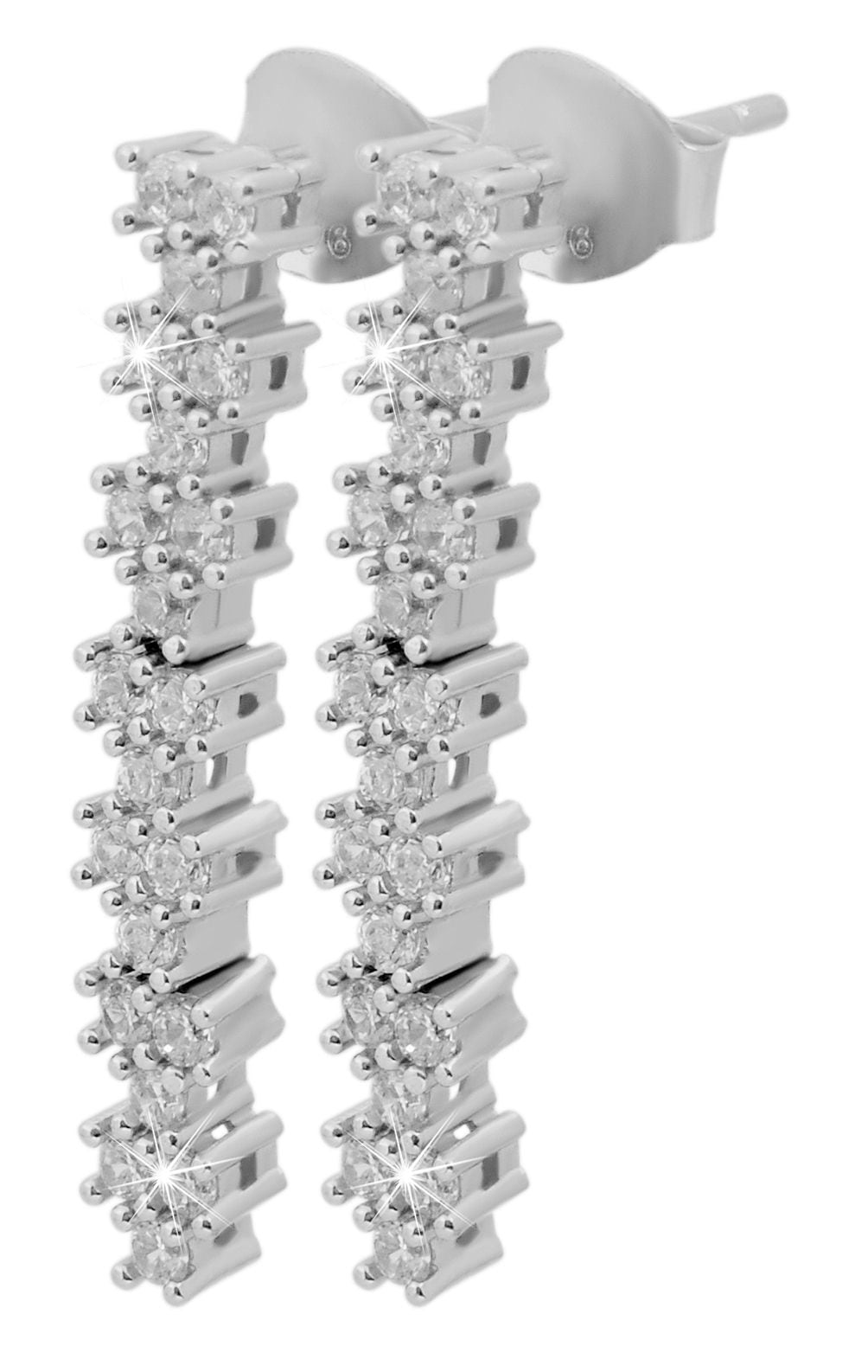 Adelia´s Paar Ohrstecker »Damen Ohrringe ¿ Ohrstecker aus 925 Silber«