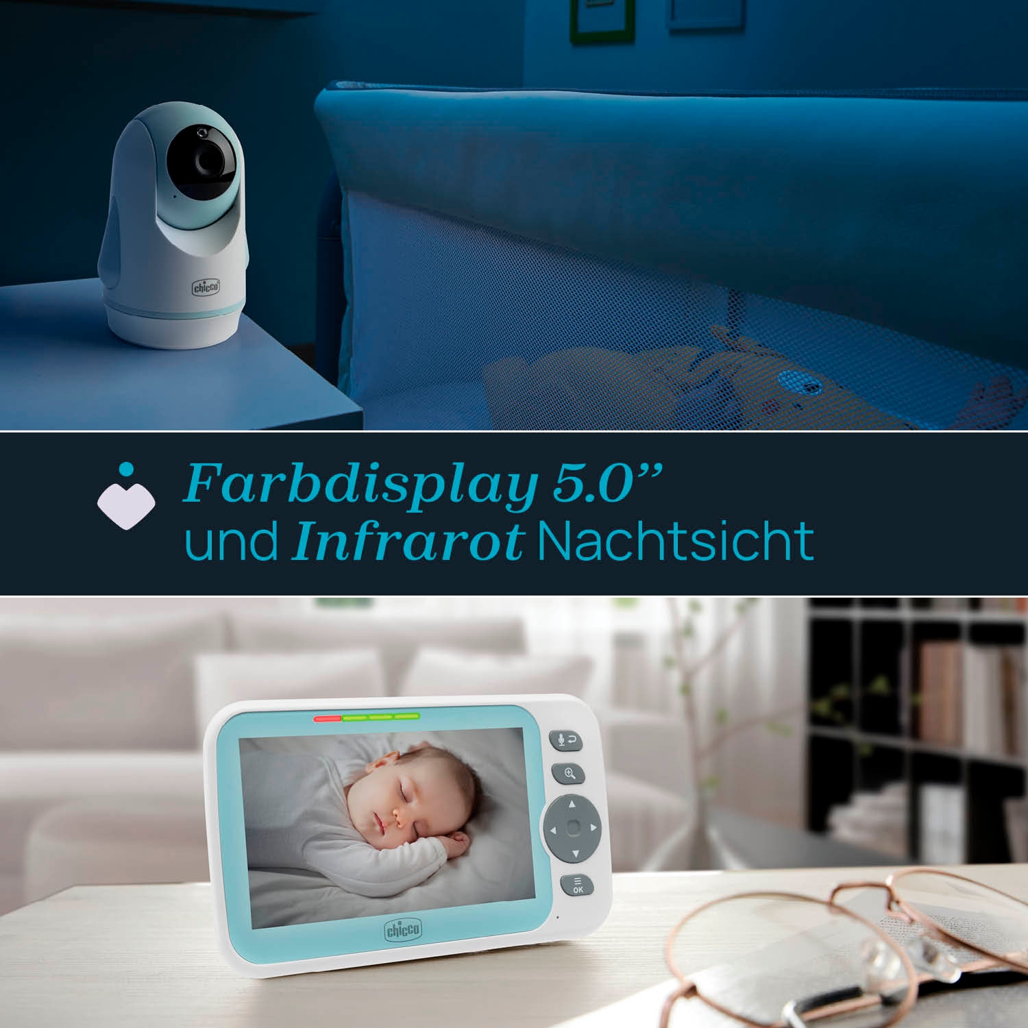 Chicco Video-Babyphone »Video Baby Monitor Evolution«