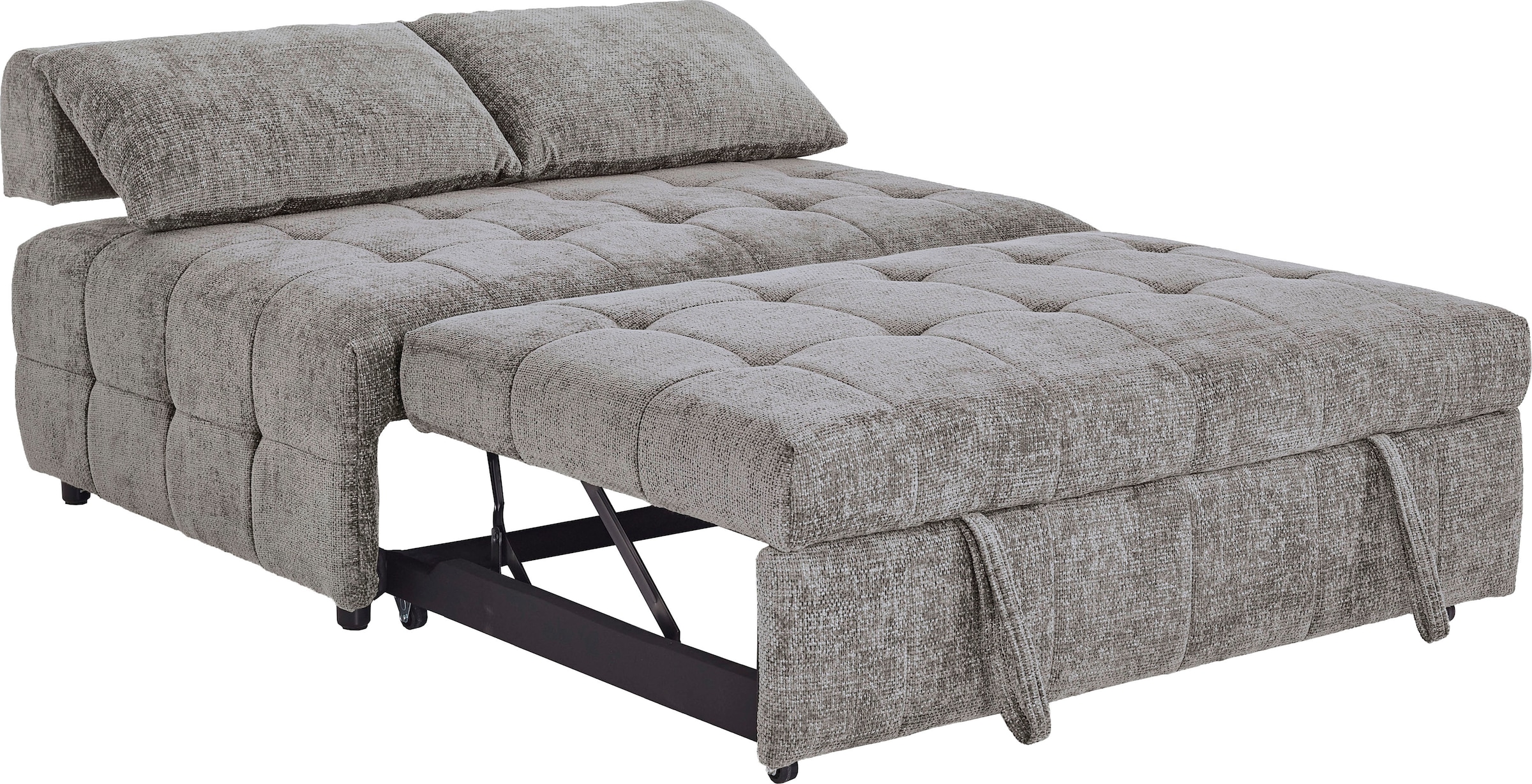 ATLANTIC home collection Schlafsofa 2-Sitzer Schlafsofa mit Sitztiefenverstellung (2x)