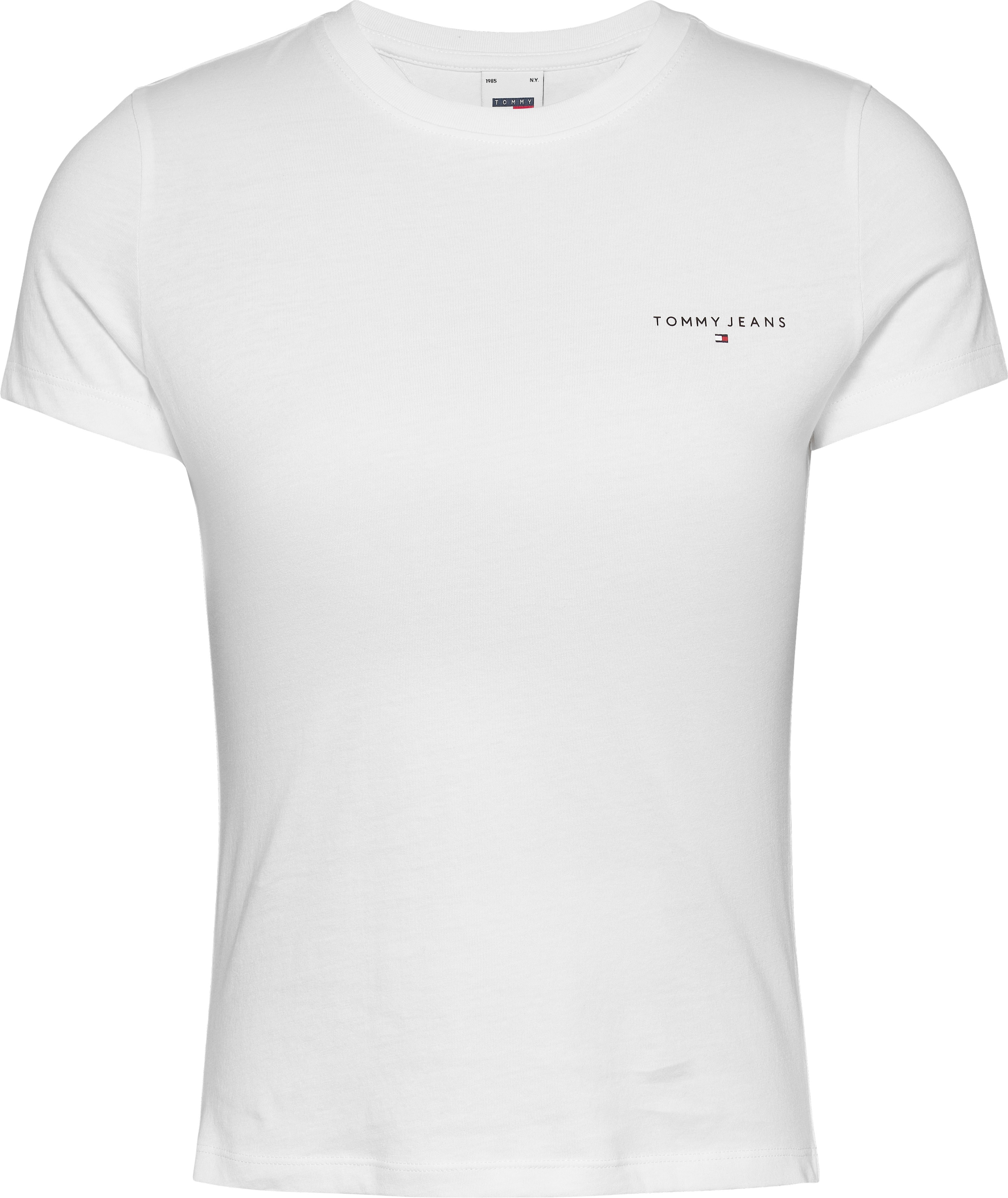 Tommy Jeans T-Shirt »TJW SLIM LINEAR TEE«, mit Logoschriftzug
