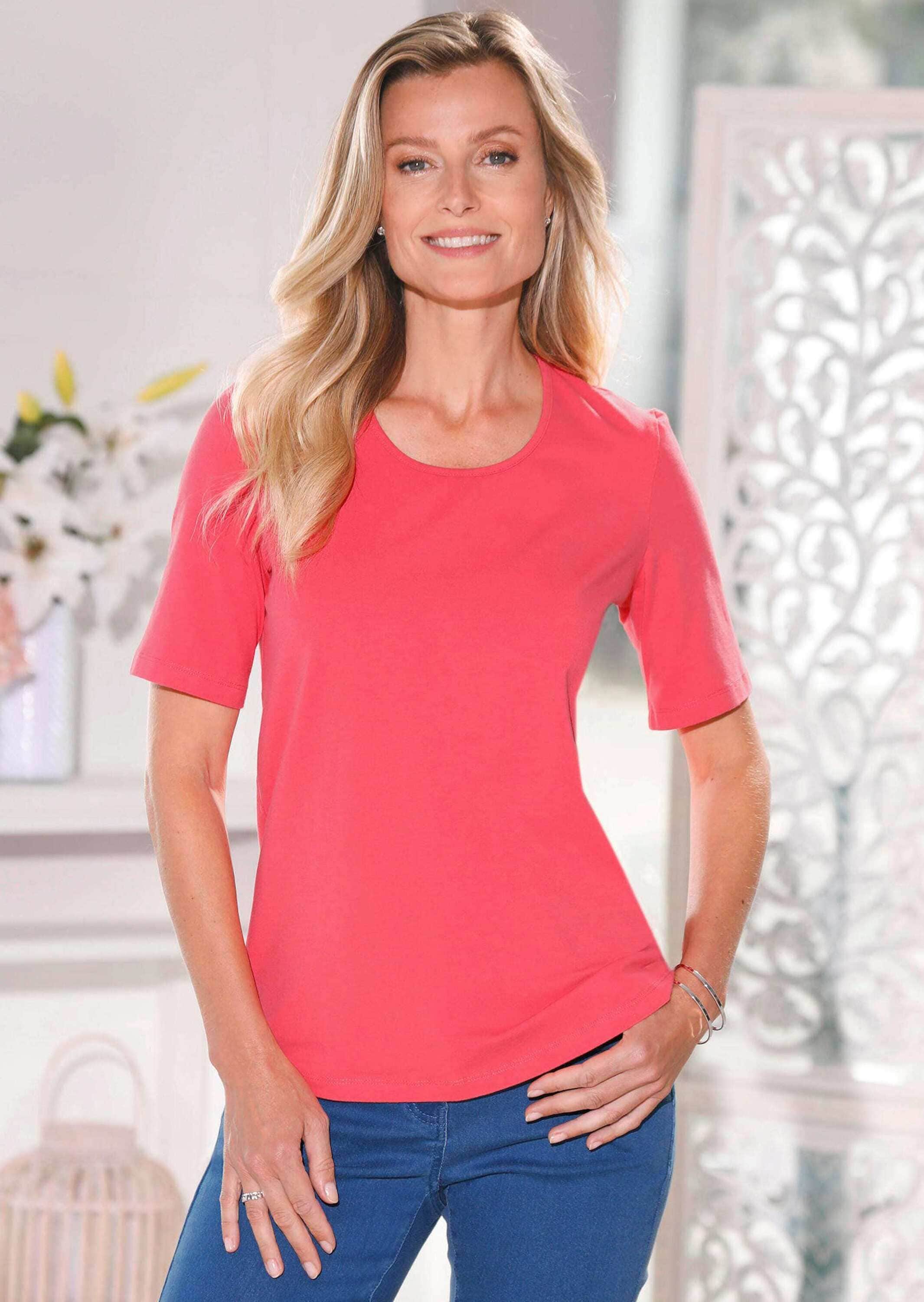 GOLDNER Kurzarmshirt »T-Shirt im 3er-Pack« keine/nicht relevant