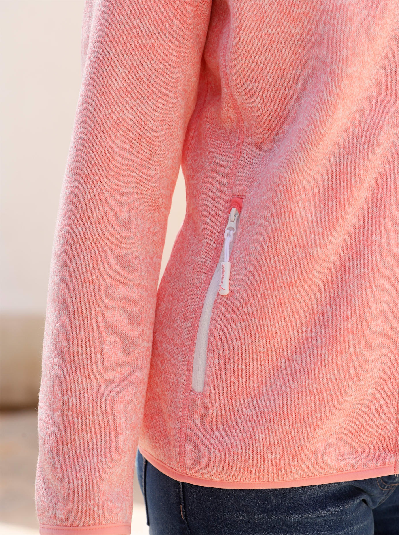 Casual Looks Strickfleecejacke