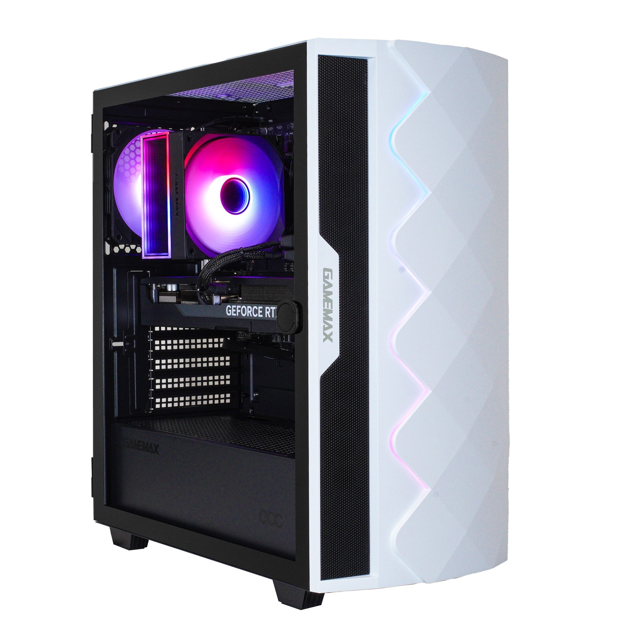 GAMEMAX Gaming-PC »Diamond WT 7586 Intel Core i7 14700F RTX 5070Ti 32GB DDR4 1TB SSD« Windows 11
