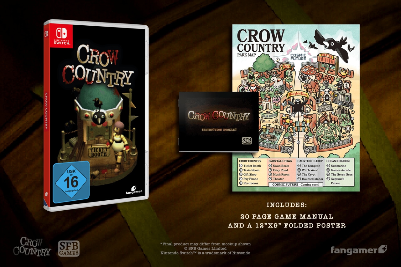 Fangamer Spielesoftware »Crow Country« Nintendo Switch