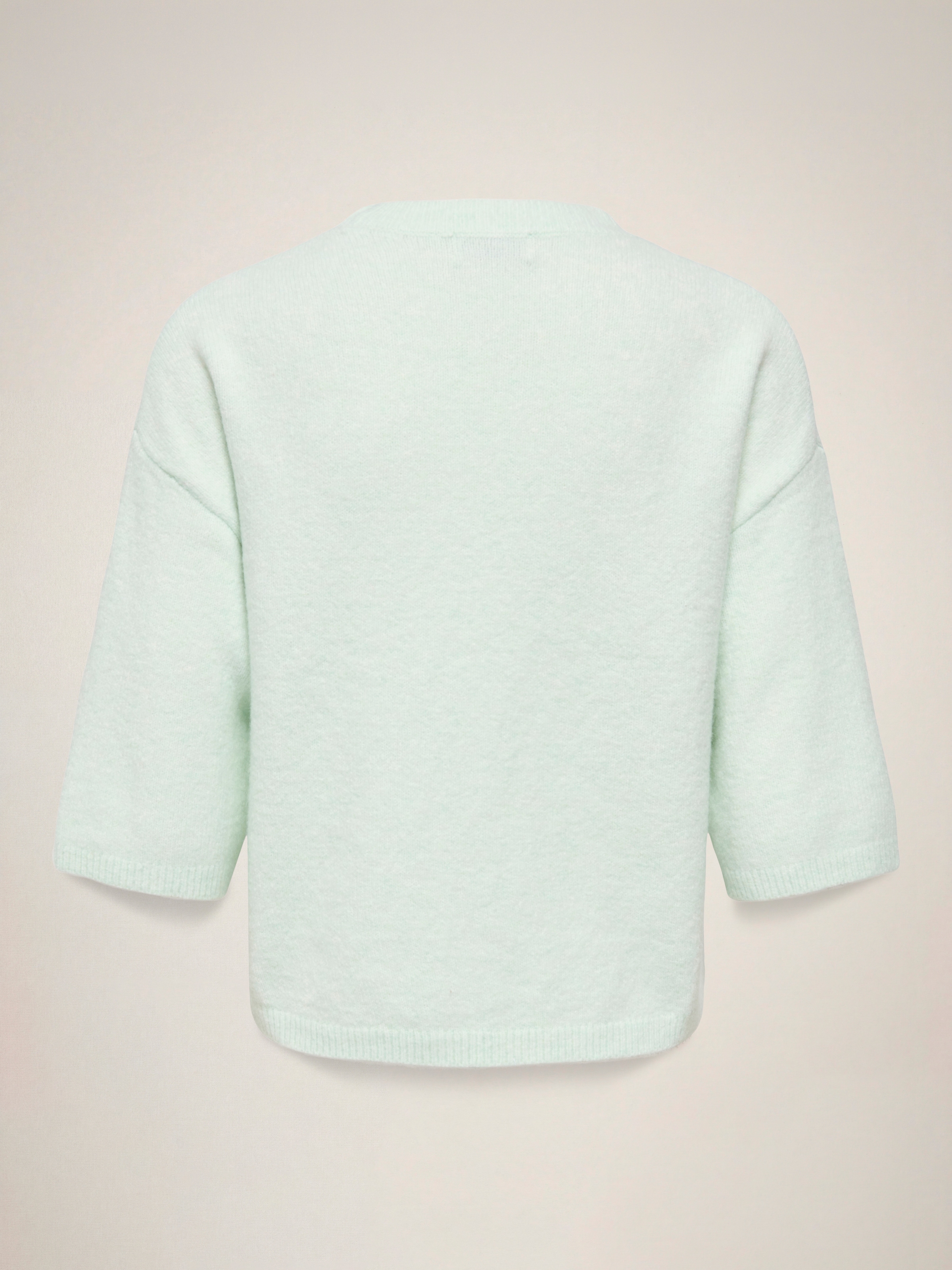 JDY Strickpullover »JDYCHLOE LIFE 3/4 ON PULLOVER KNT NOOS« Materialmix, knit fit