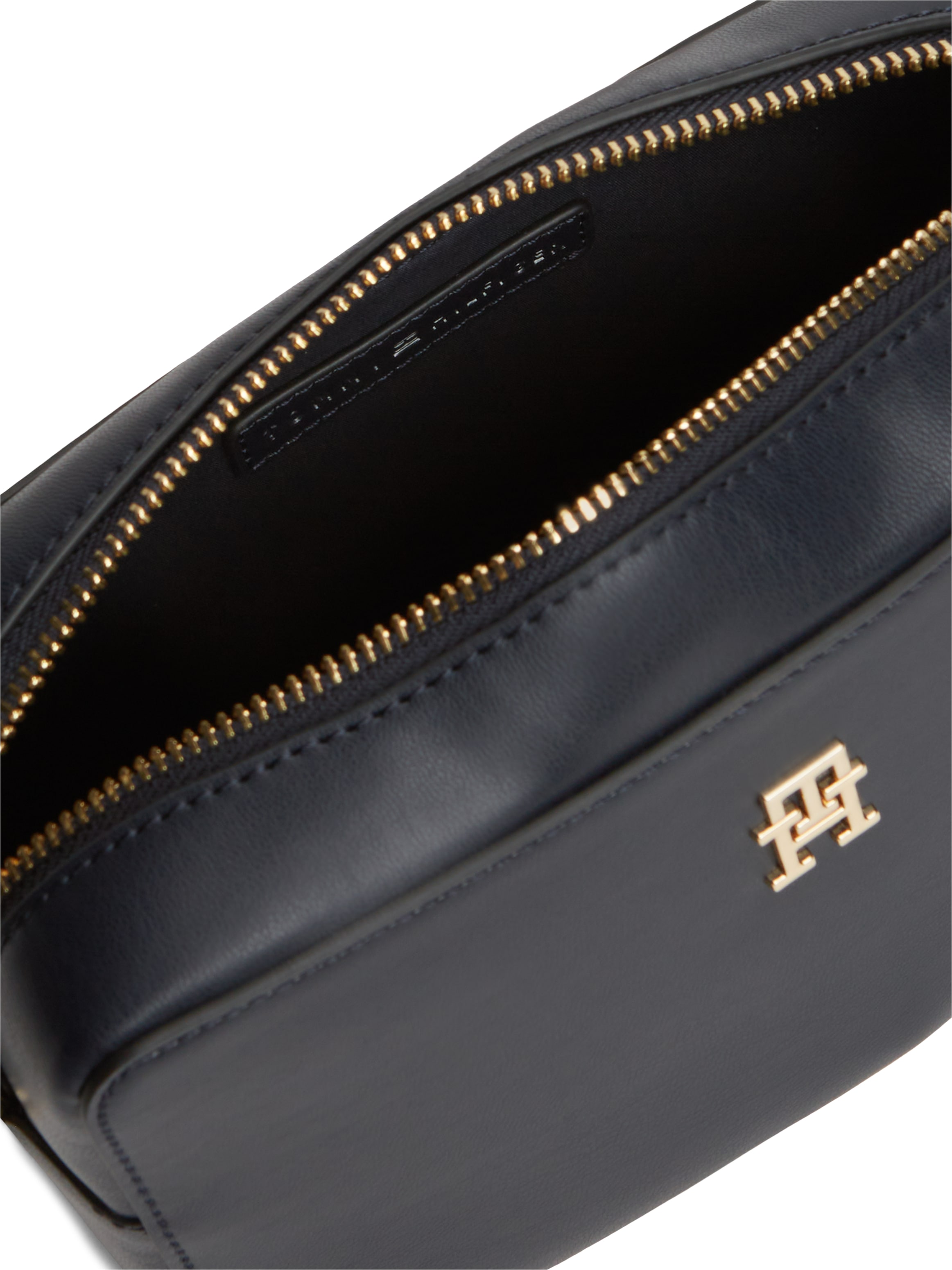 Tommy Hilfiger Mini Bag »TH JOY CAMERA BAG CORP« Unisex Schultertasche, Umhängetasche mit gestreiftem Schulterriemen