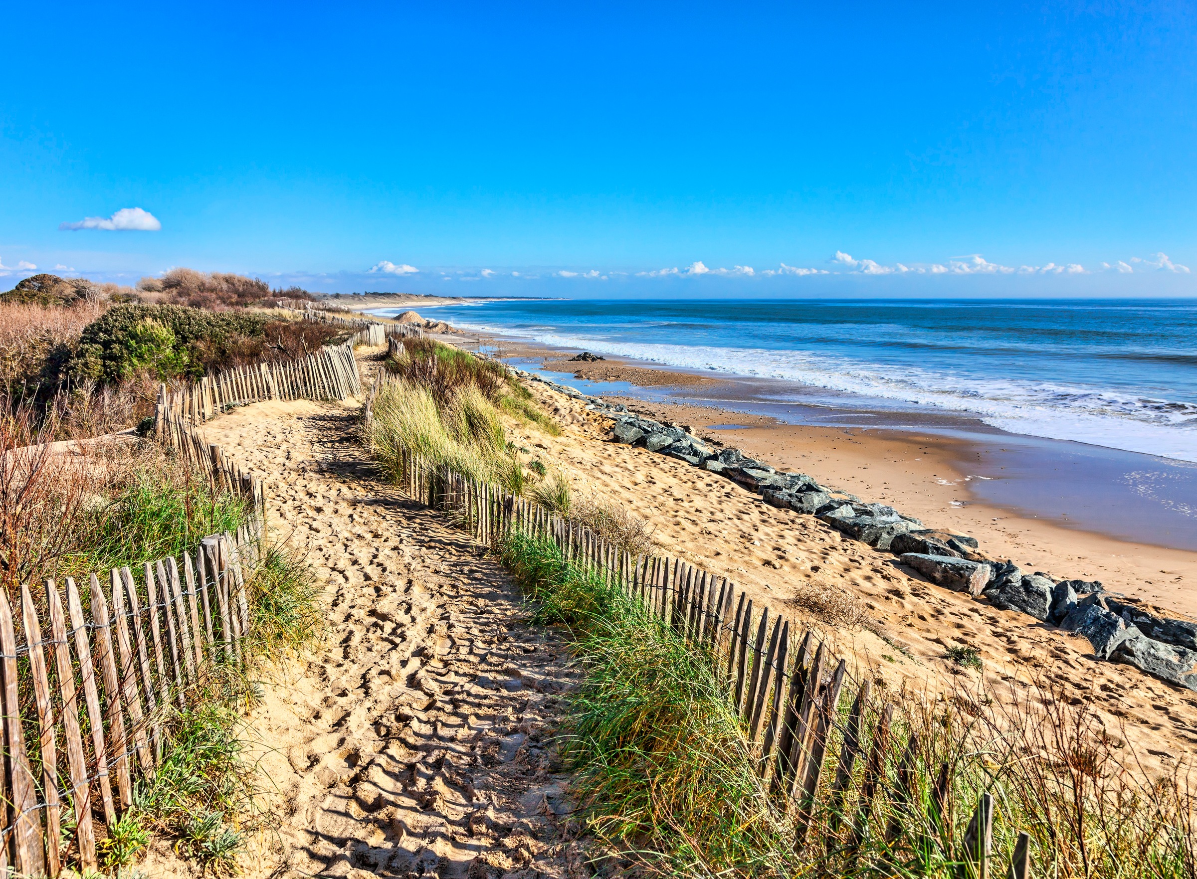 Papermoon Fototapete »Dunes in Atlantic«