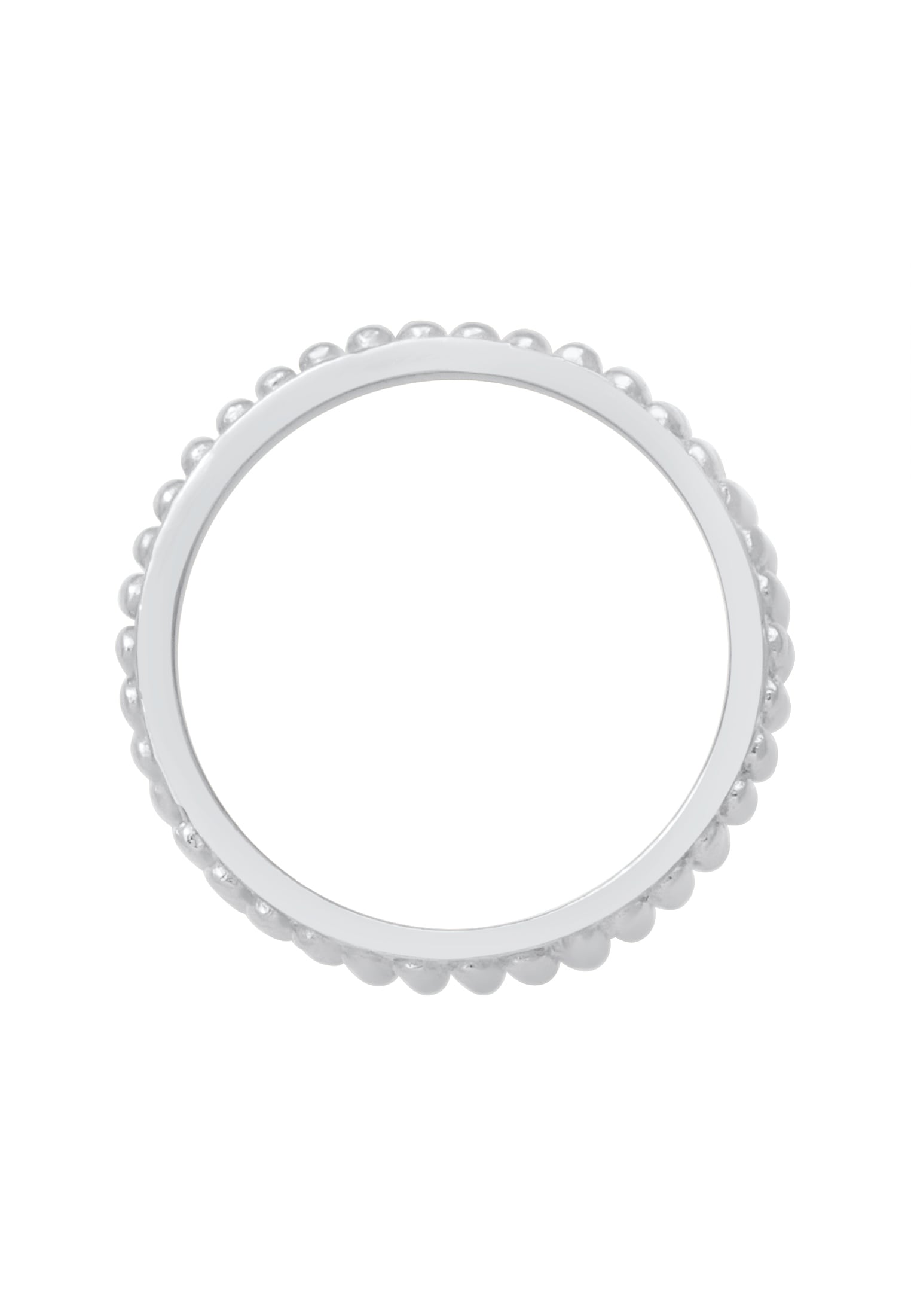Elli Silberring »Ring Breit Bandring Dots Kugeln 925 Silber«