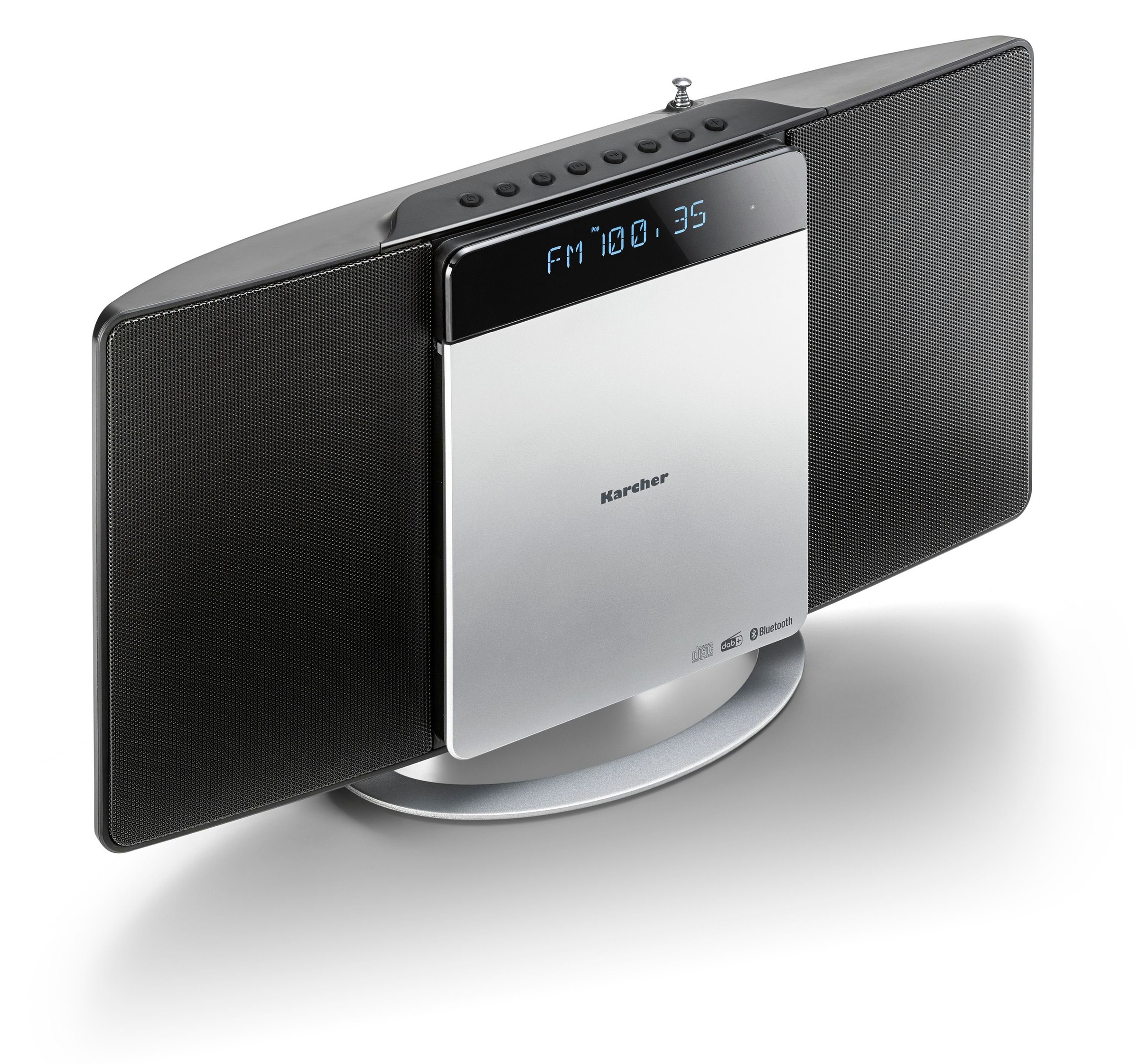 Karcher Kompaktanlage »MC 6580D«, (Bluetooth-CD Digitalradio (DAB+)-FM-Tuner )