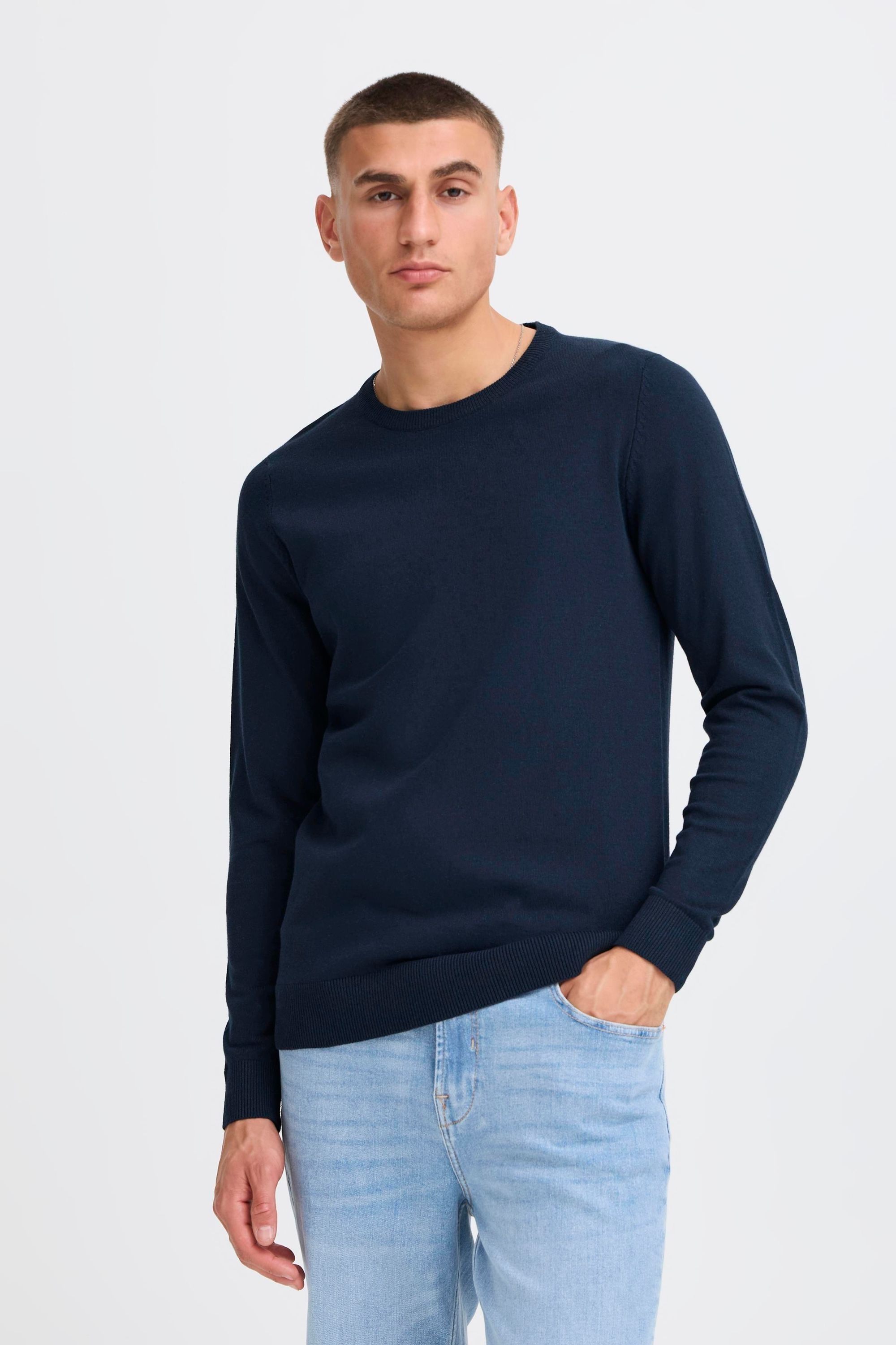 !Solid Strickfleece-Pullover »Strickpullover SDAKANT«