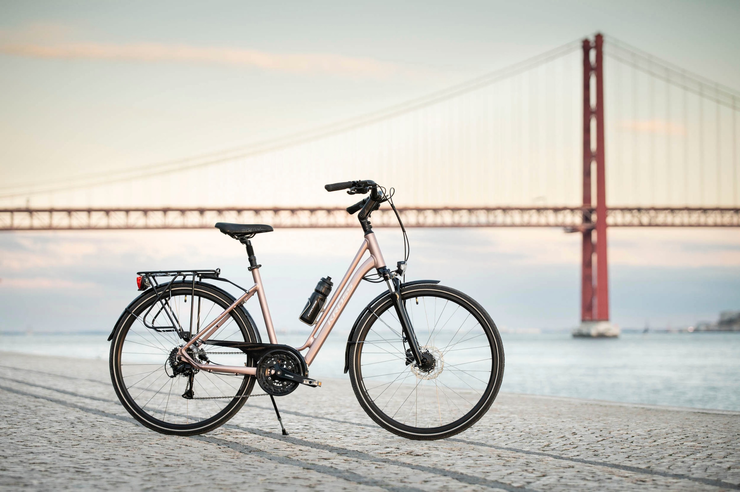 Kross Cityrad »Sentio 4.0«, 27 Gang, Shimano, ACERA T3000 Schaltwerk, Kettenschaltung