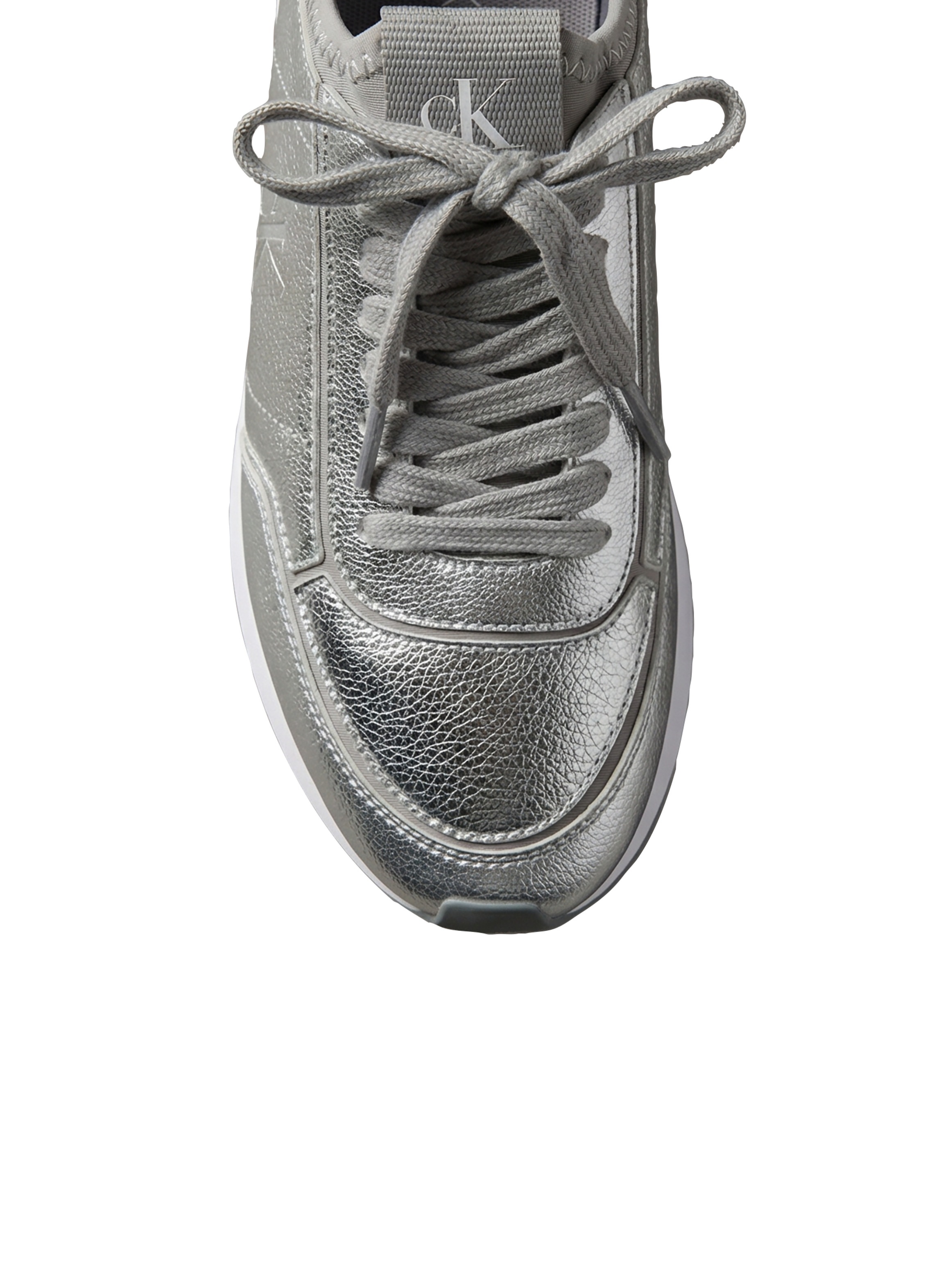 Calvin Klein Plateausneaker »RETRO RUNNER METALLIC«  Trendsneaker, Slip-on Sneaker, Halbschuh mit Anziehlasche