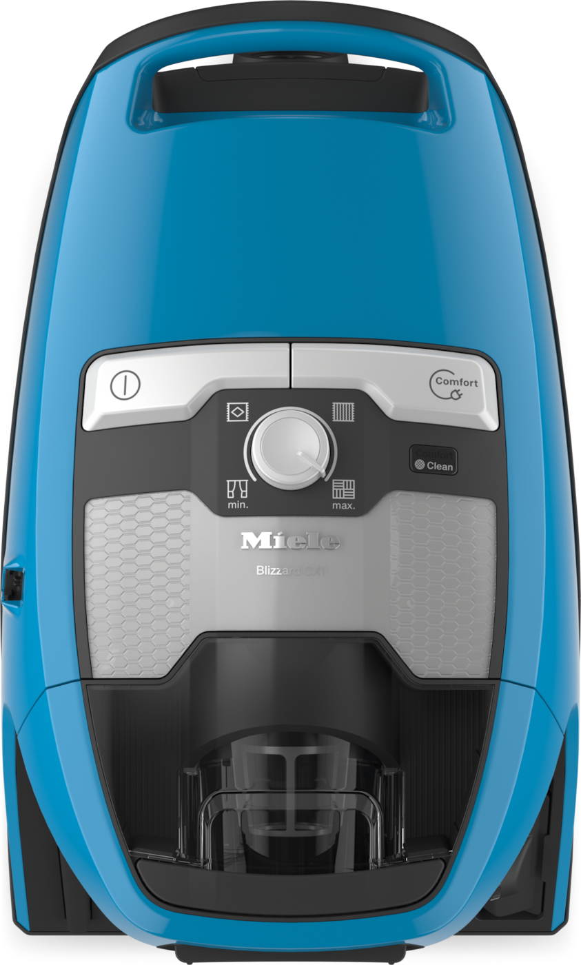 Miele Bodenstaubsauger »Blizzard CX1 Parquet«, 890 W, beutellos, Techblau