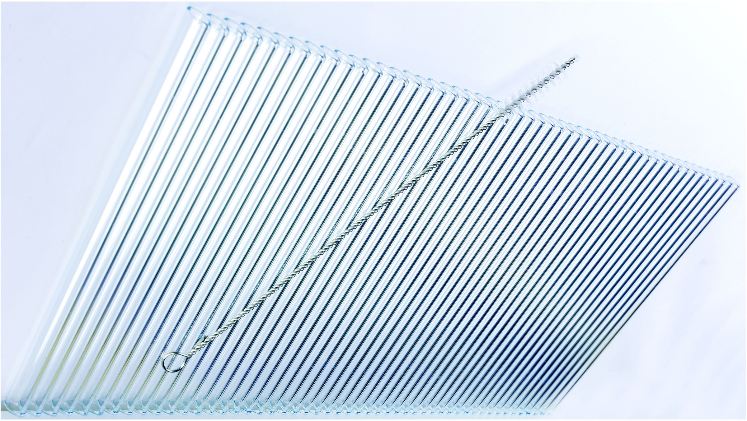 CreaTable Trinkhalme »Gastro«, (Set, 51 tlg.), Länge 20 cm, inkl. 1 Reinigungsbürste