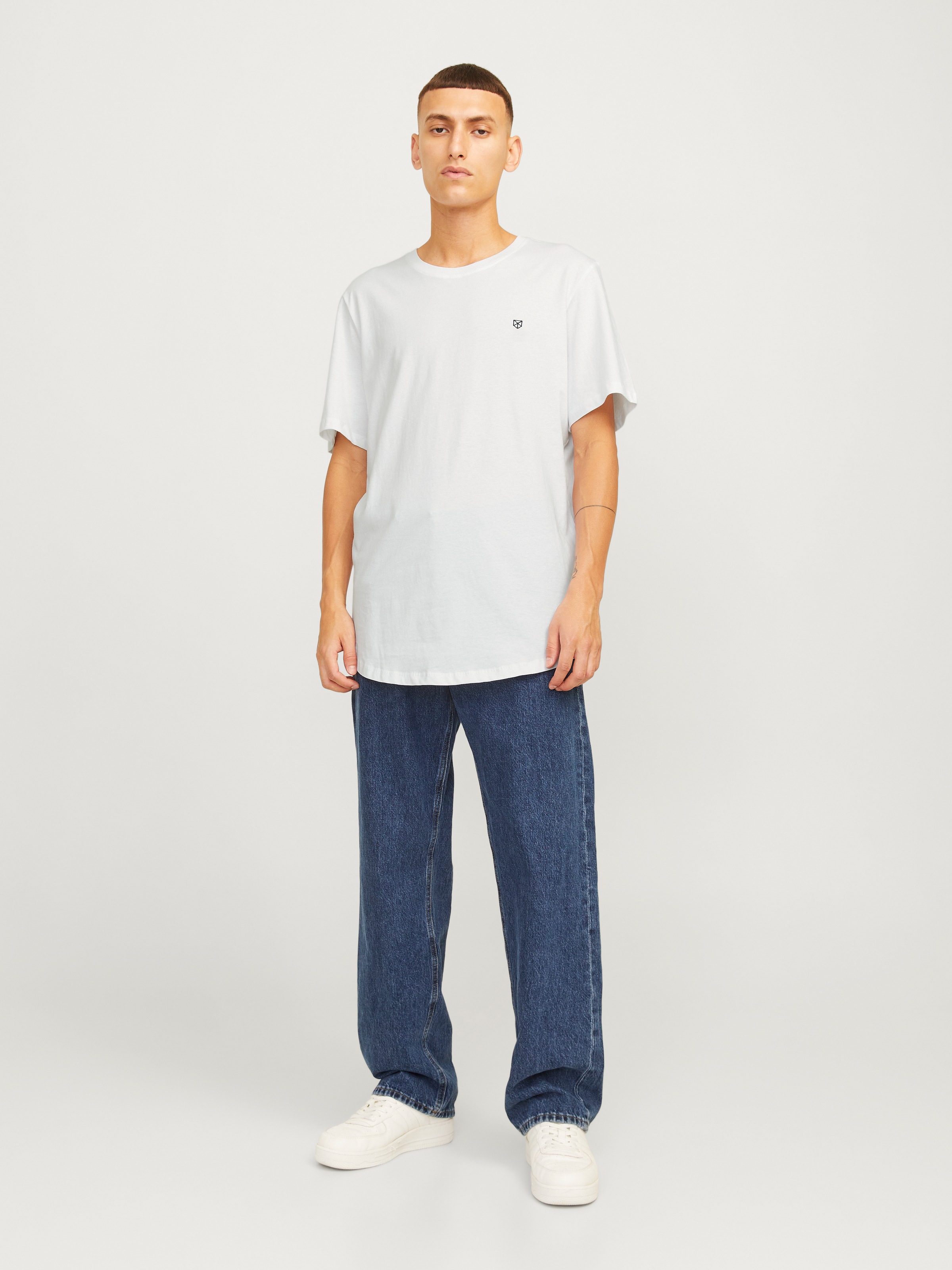 Jack & Jones Rundhalsshirt »JPRBLABRODY TEE SS CREW NECK 5PK MP«, (Packung, 5 tlg.)