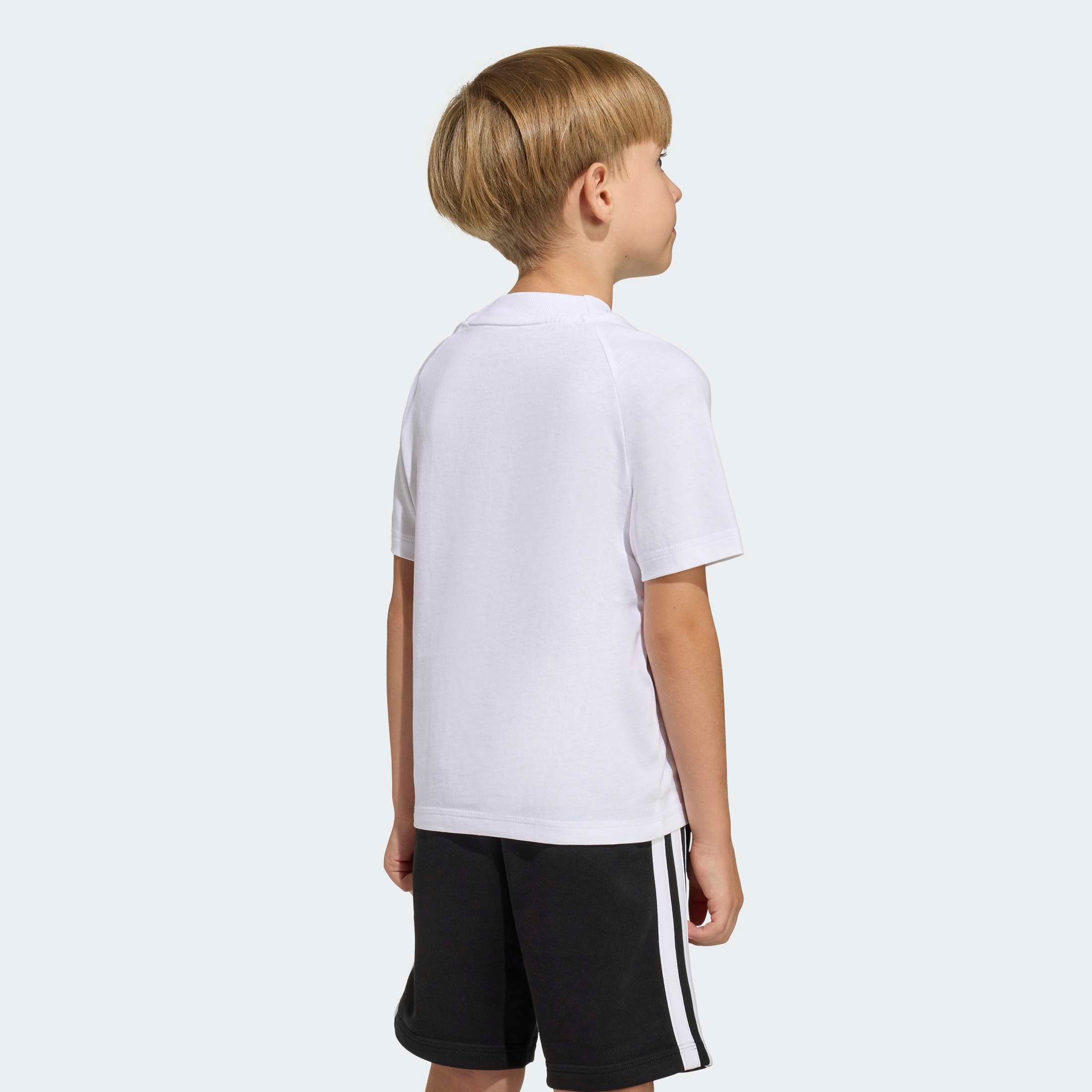adidas Sportswear T-Shirt »LK LIN TEE 160« für Kinder, Rundhalsausschnitt, ohne Verschluss, weiches Material