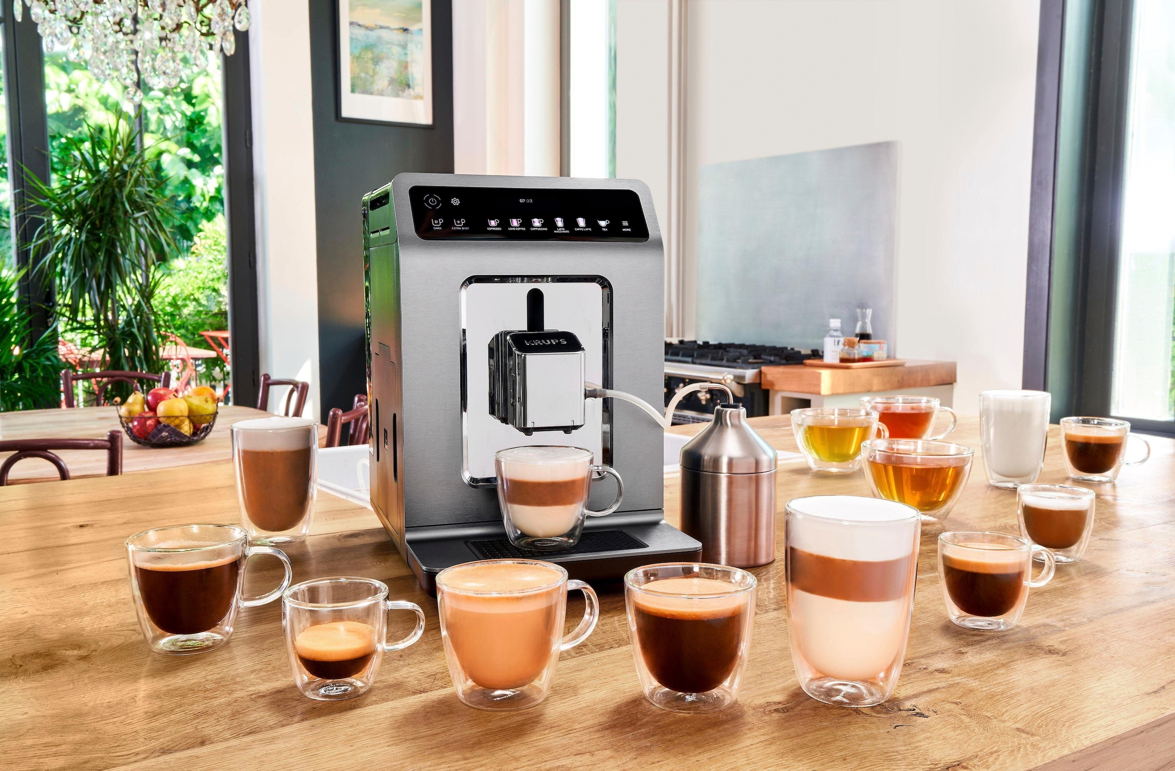 Krups Kaffeevollautomat »EA894T Evidence Plus«, mit vielen technischen  Innovationen und Bedienungshighlights jetzt bestellen bei OTTO