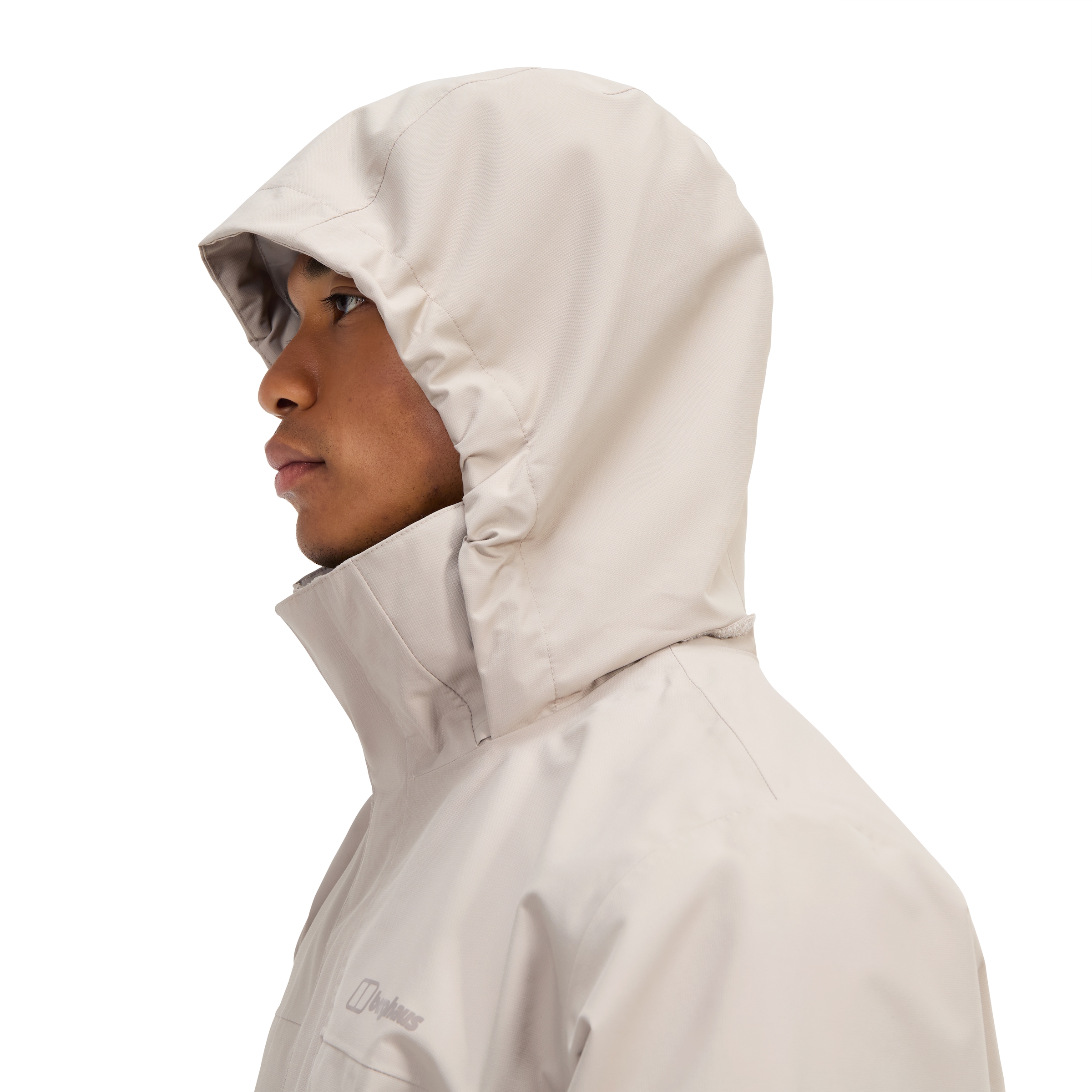 Berghaus Softshelljacke »RG ALPHA 2.0 SHELL JKT AM« mit einrollbarer Kapuze, wasserdicht, atmungsaktiv