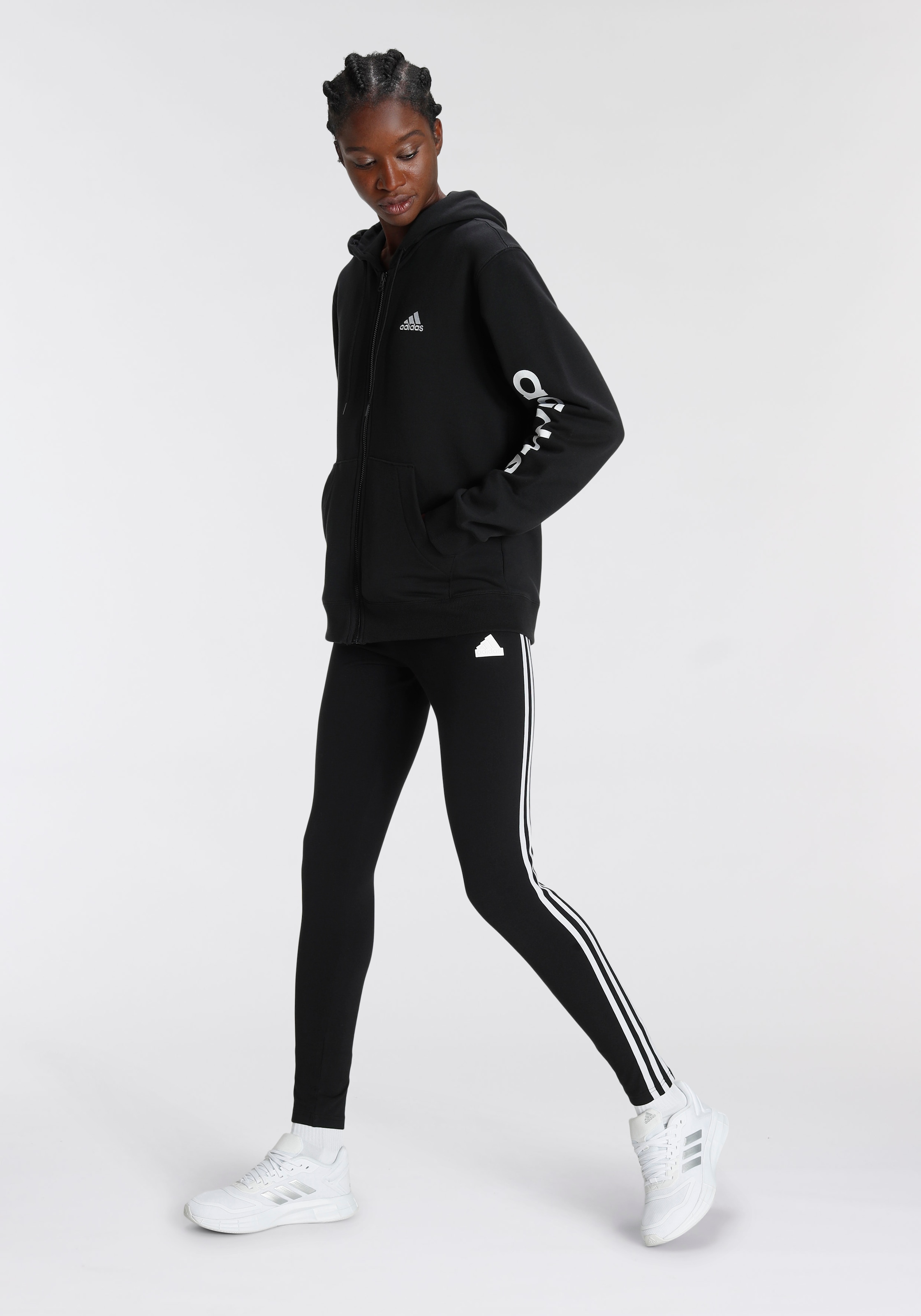 adidas Sportswear Leggings »FUTURE ICONS 3-STREIFEN«, (1 tlg.)